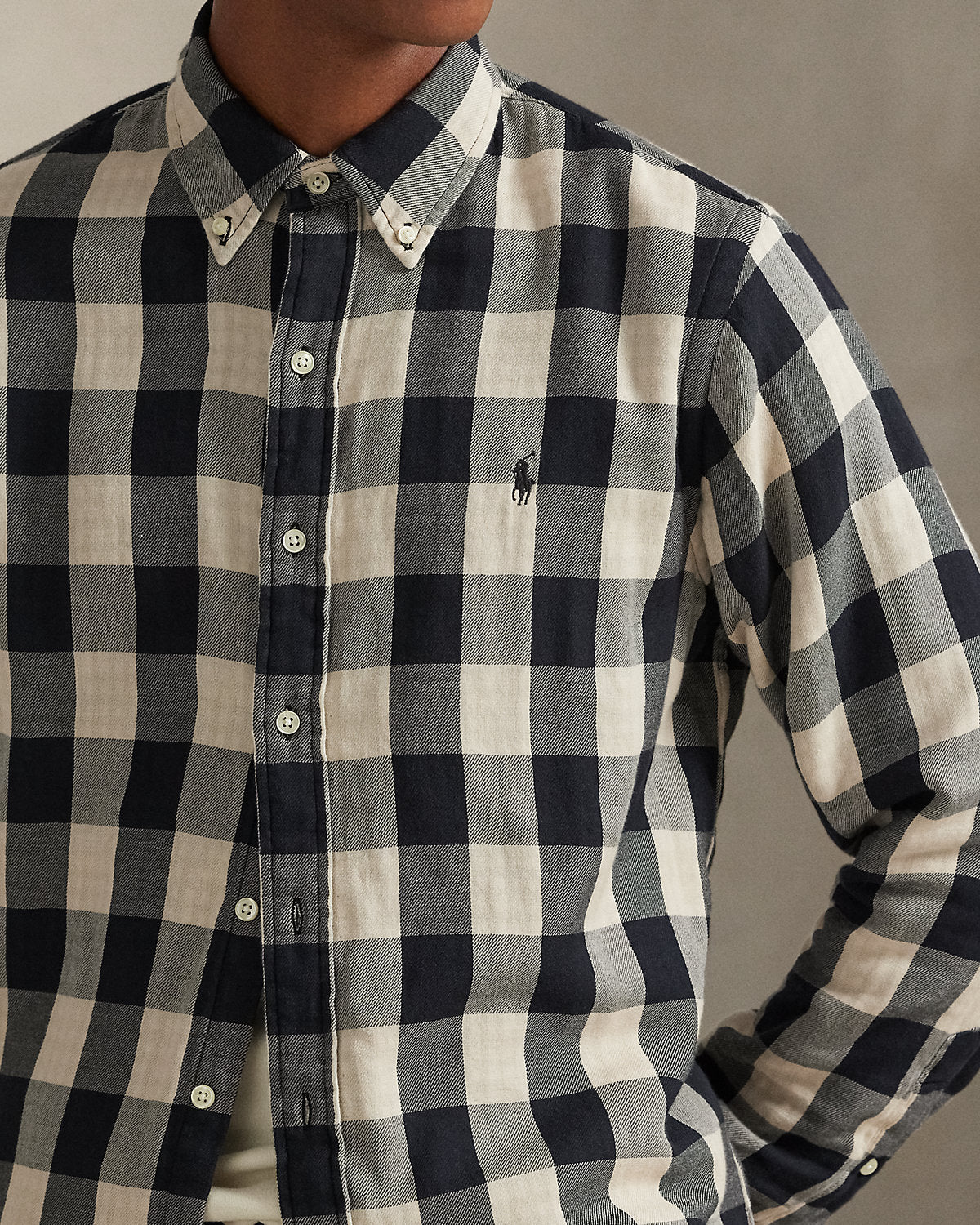 Ralph Lauren Classic Fit Plaid DoubleFaced Shirt