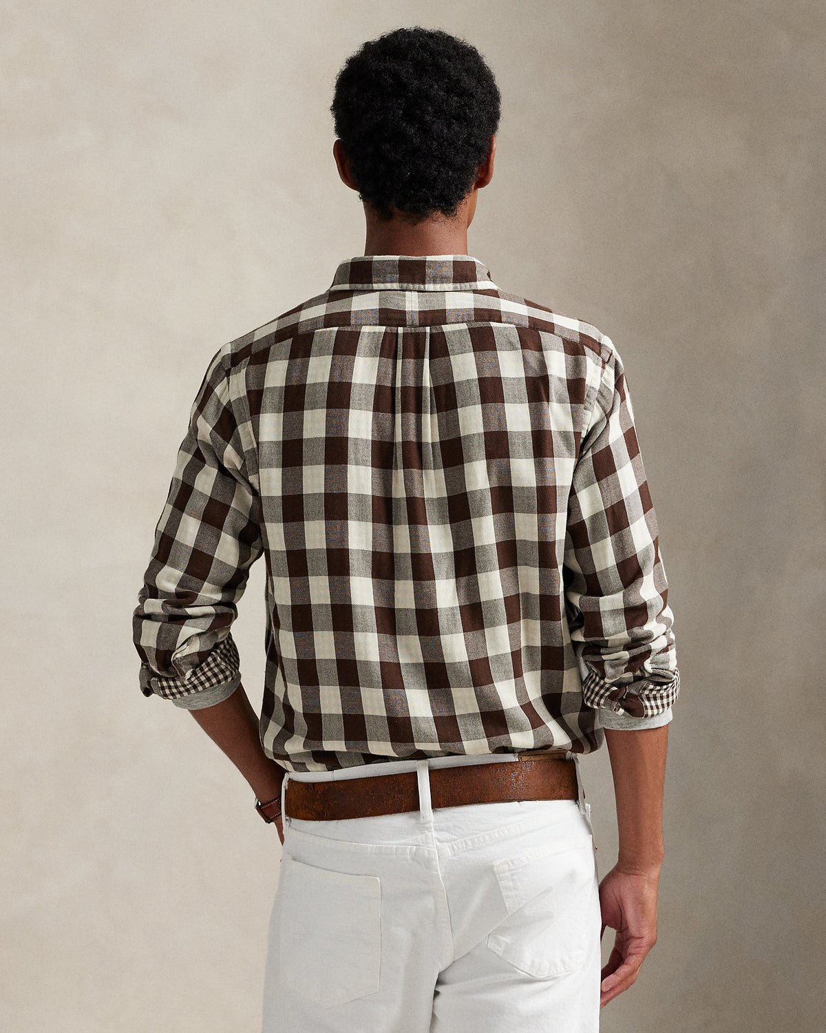 Ralph Lauren Classic Fit Plaid DoubleFaced Shirt