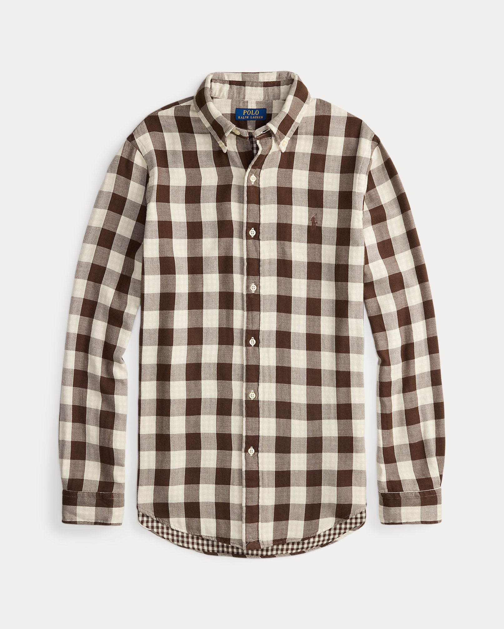 Ralph Lauren Classic Fit Plaid DoubleFaced Shirt