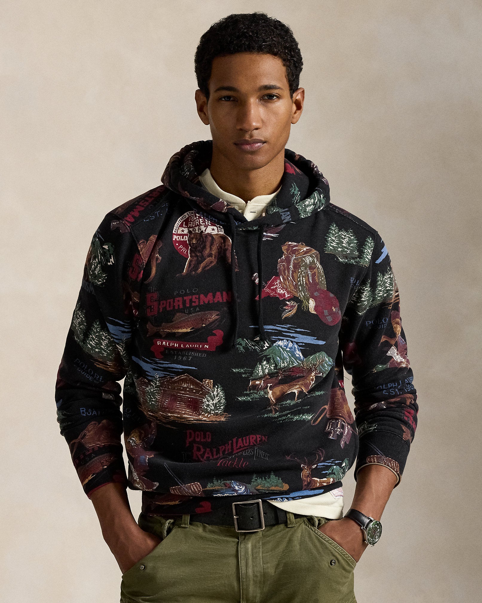 Ralph Lauren Polo Sportsman Fleece Hoodie