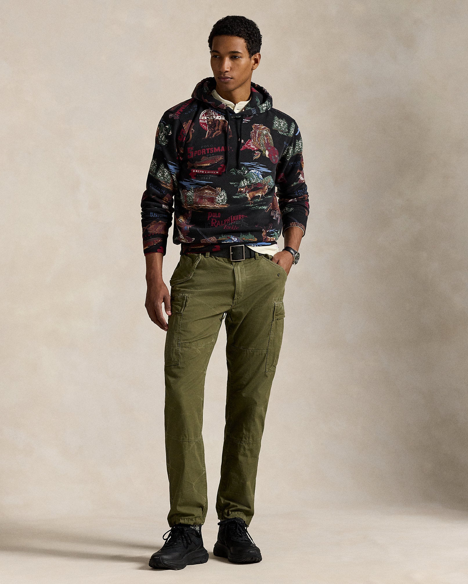 Ralph Lauren Polo Sportsman Fleece Hoodie