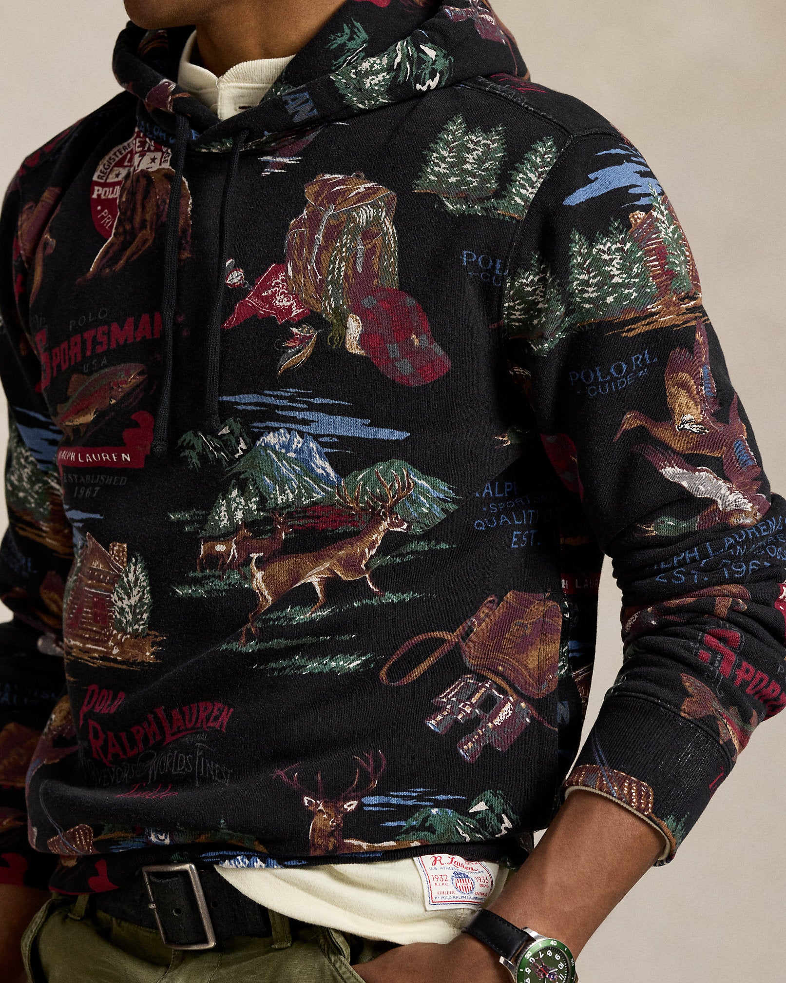 Ralph Lauren Polo Sportsman Fleece Hoodie