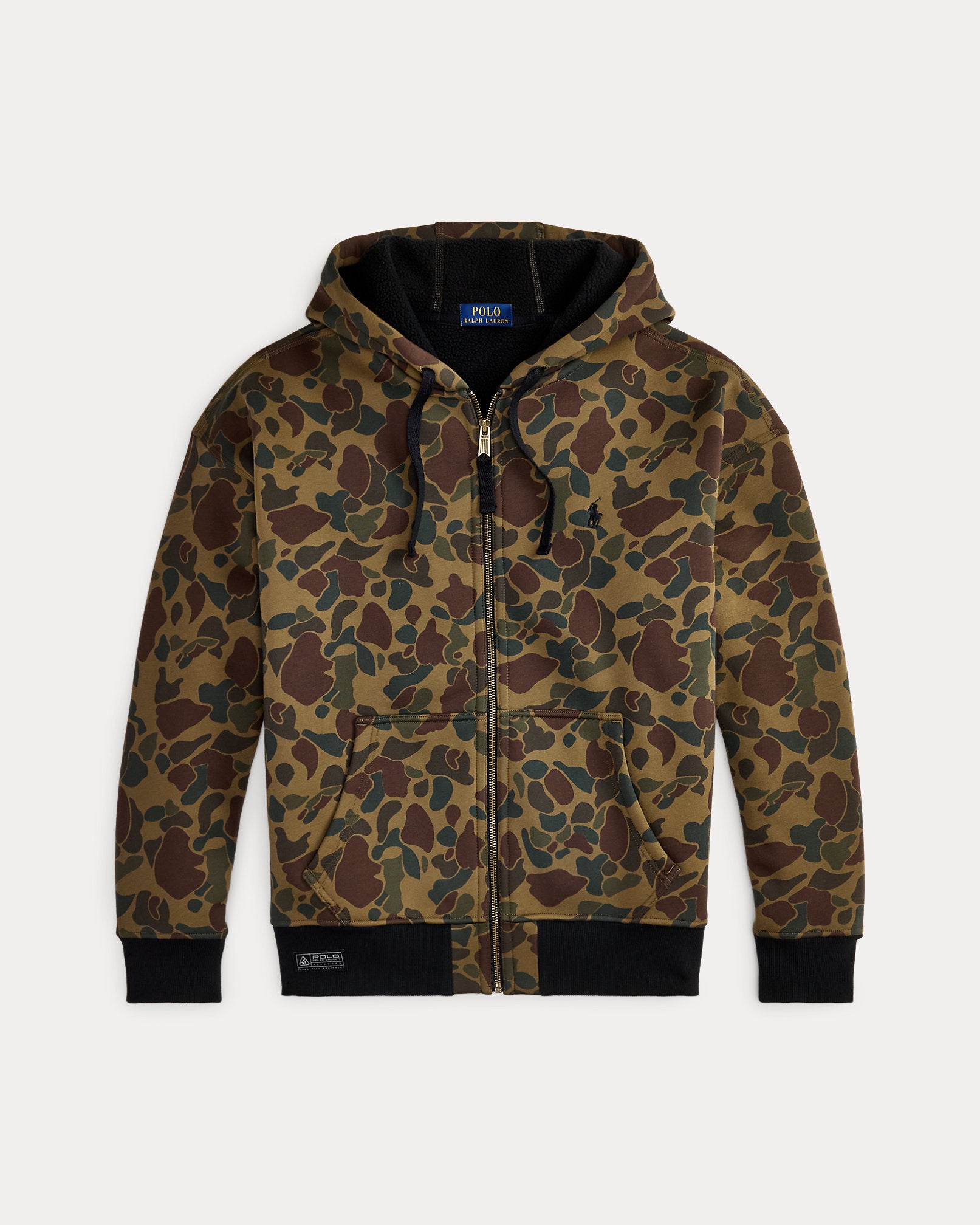 Ralph Lauren Camo DoubleKnit Fleece Hoodie