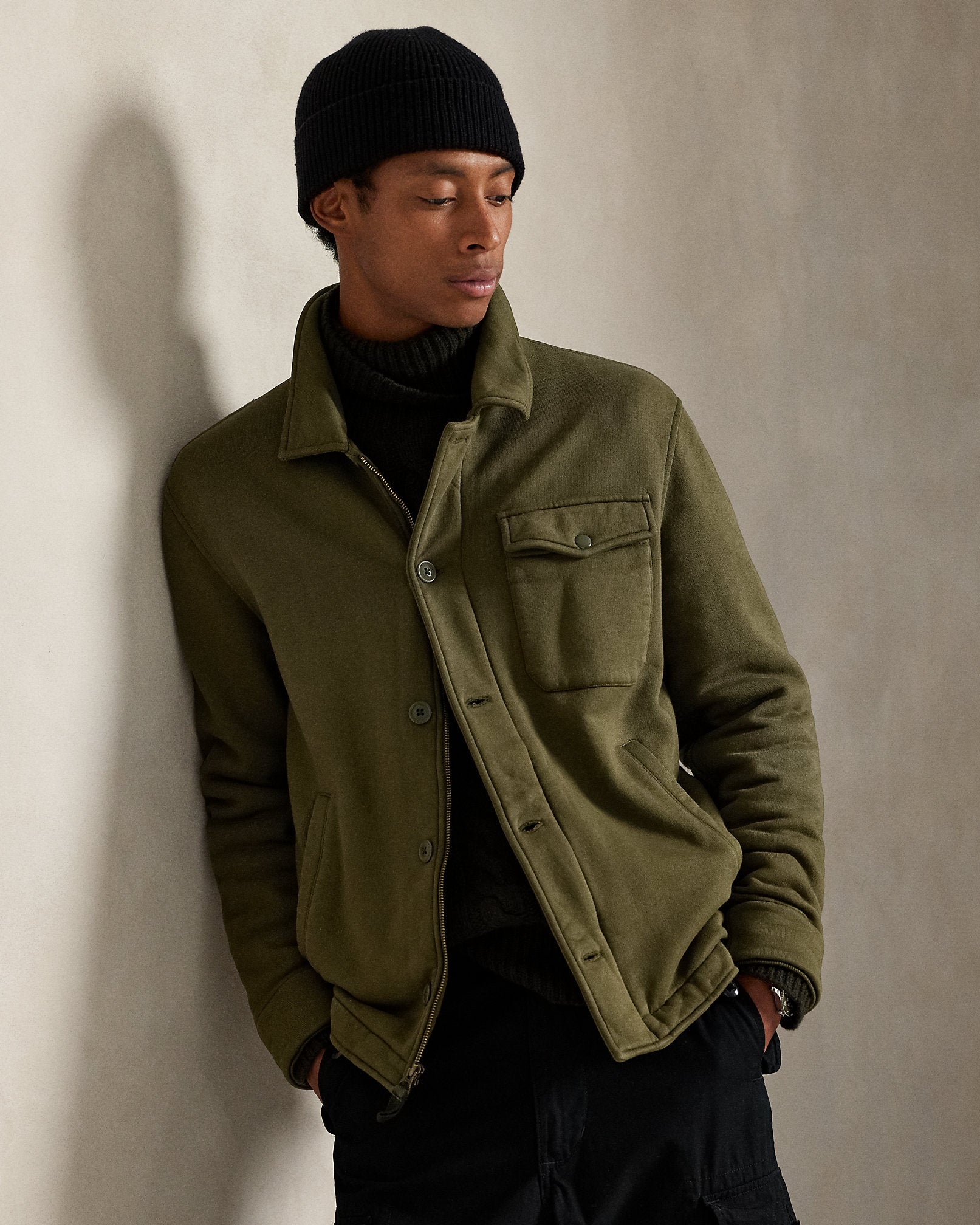Ralph Lauren Fleece Deck Jacket