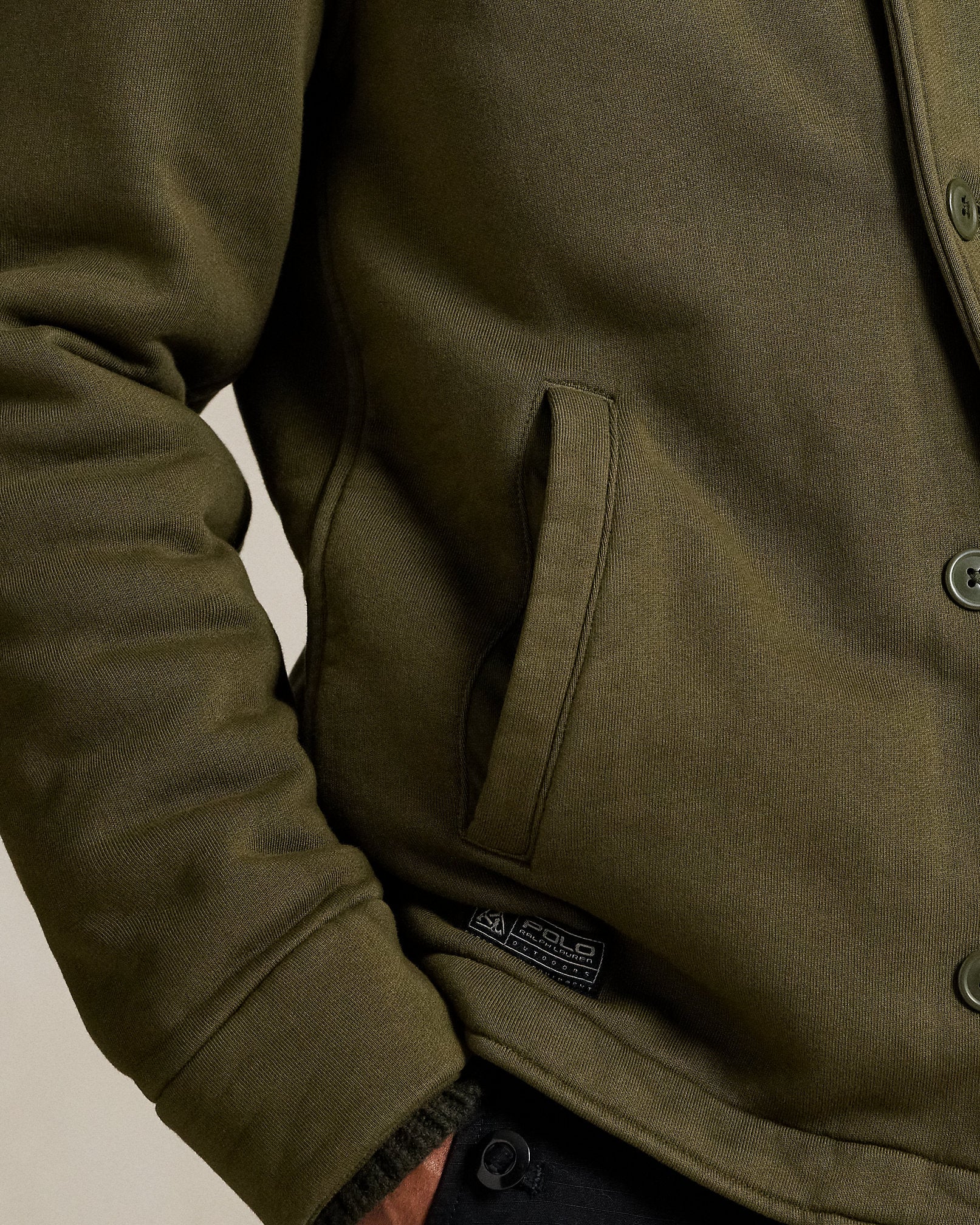 Ralph Lauren Fleece Deck Jacket