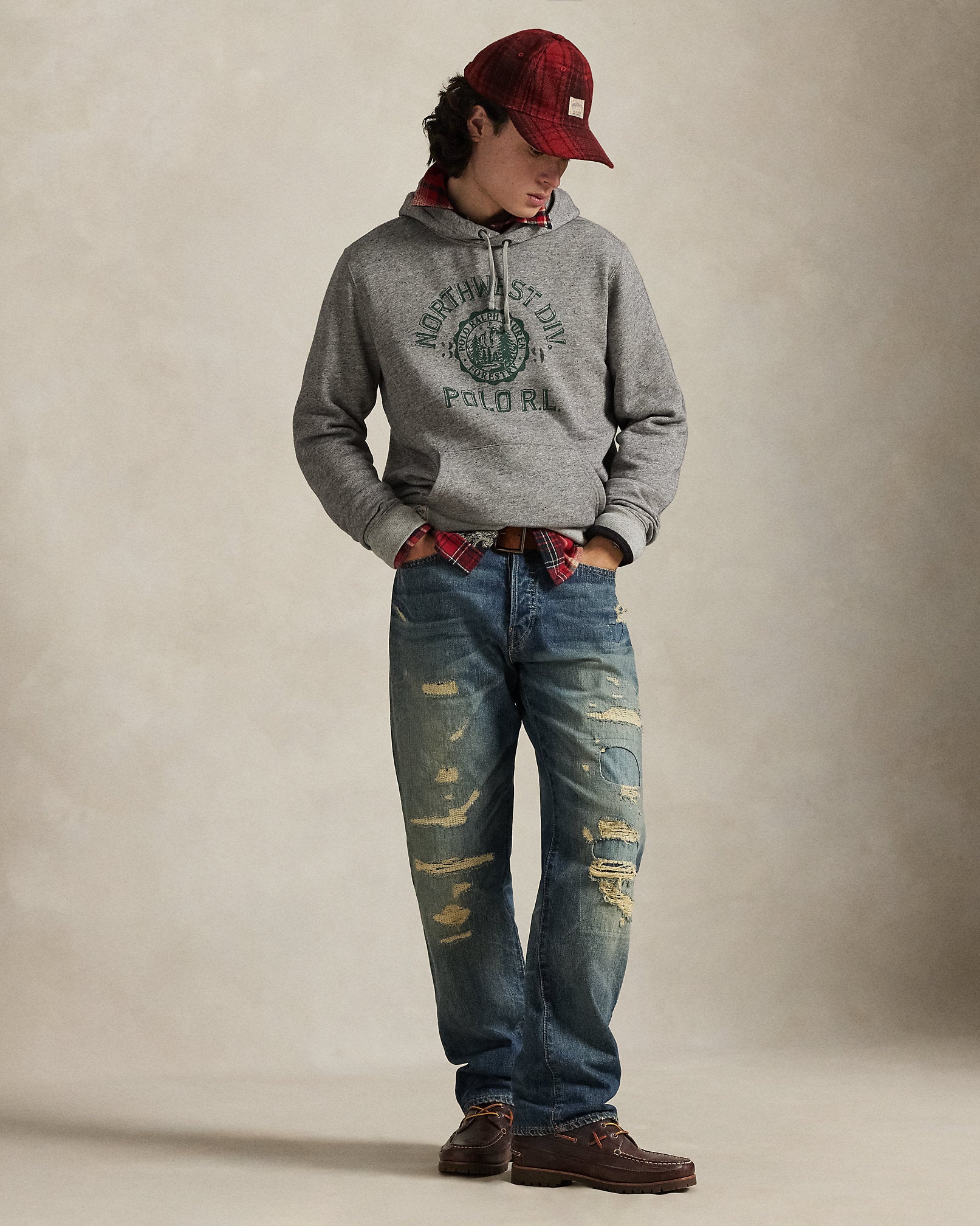 Ralph Lauren Fleece Graphic Hoodie