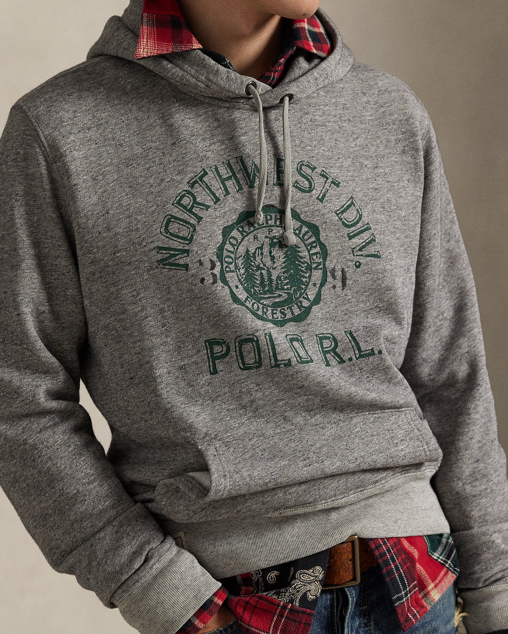 Ralph Lauren Fleece Graphic Hoodie