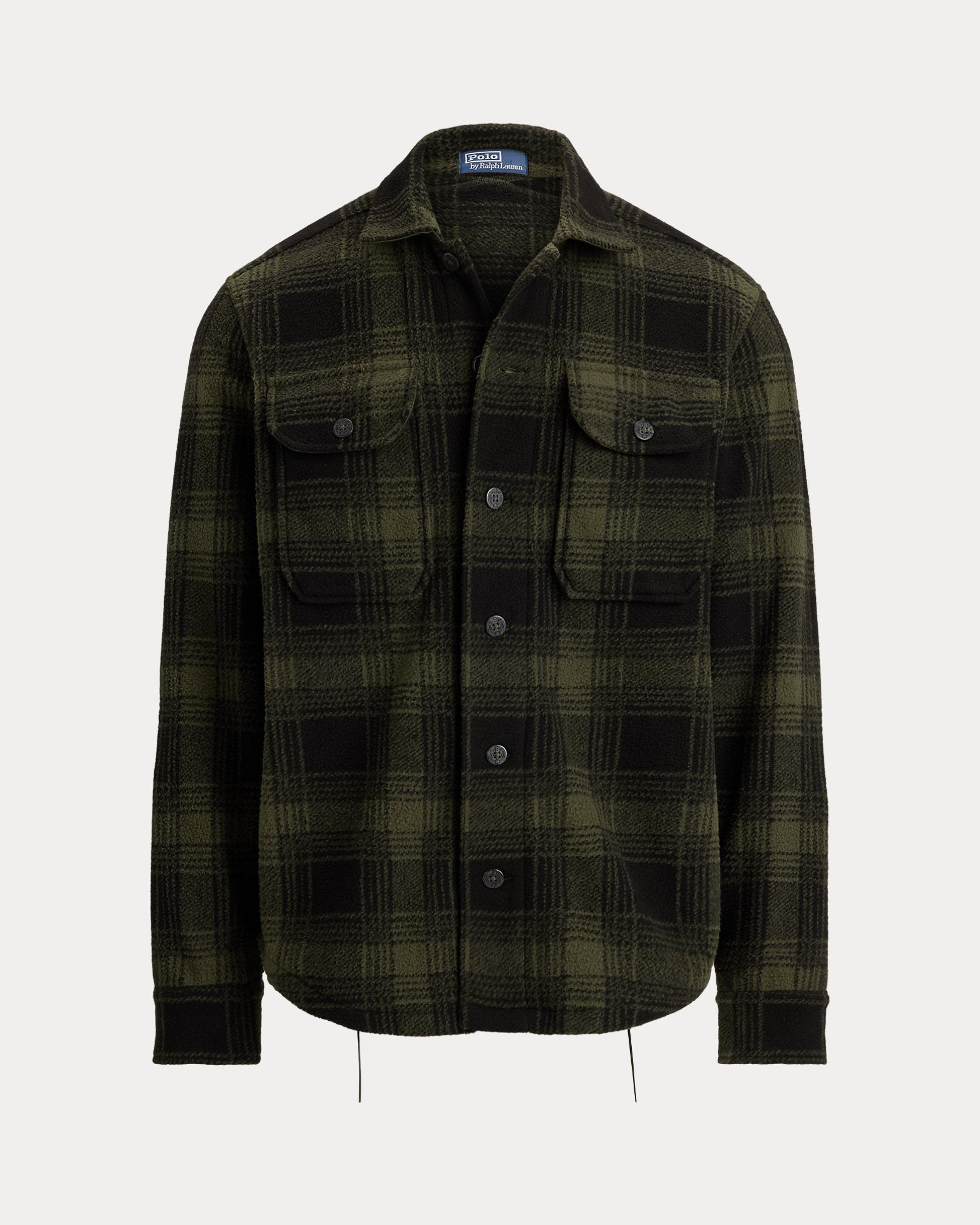 Ralph Lauren Plaid Pile Fleece Shirt Jacket