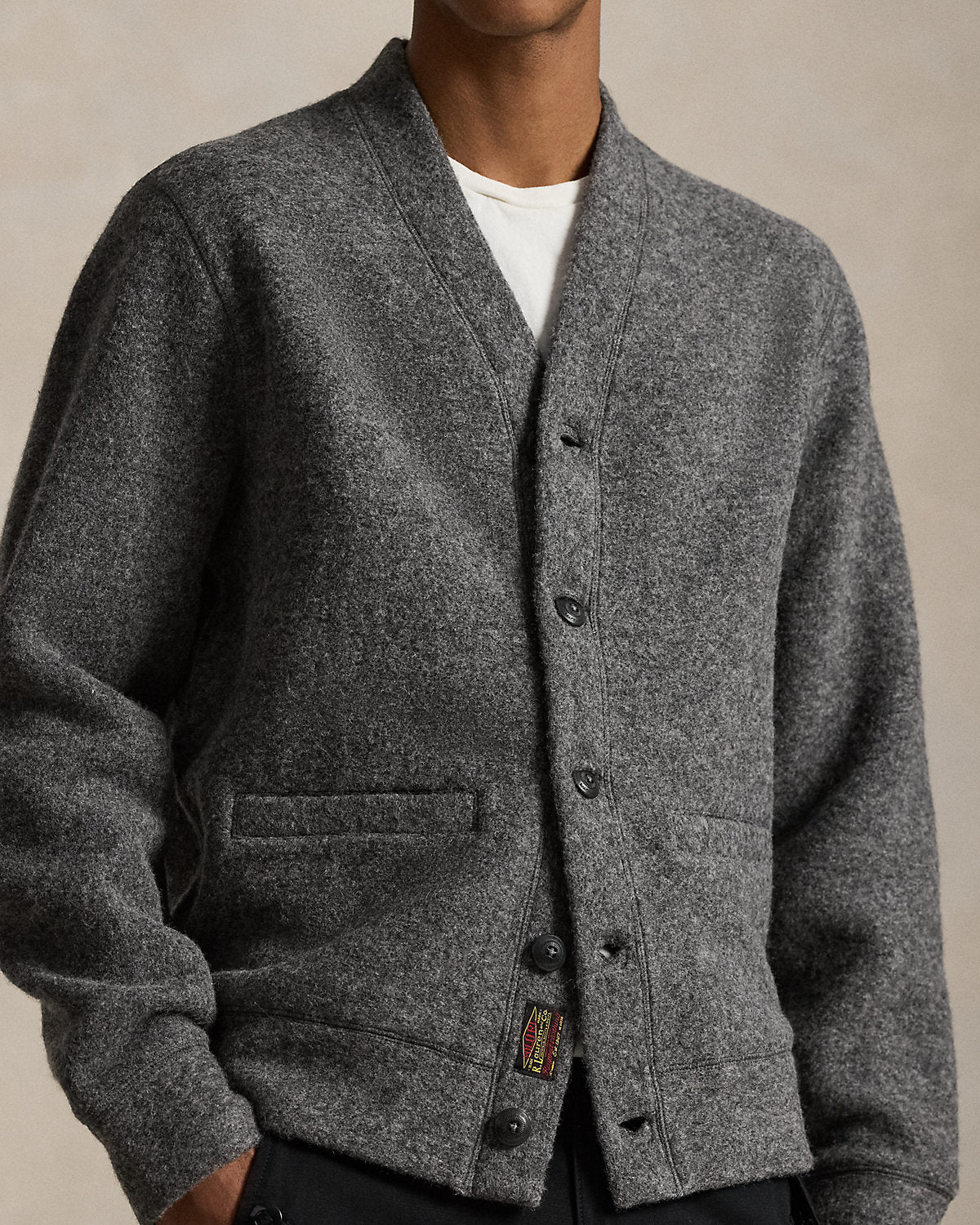 Ralph Lauren Felted WoolBlend Cardigan