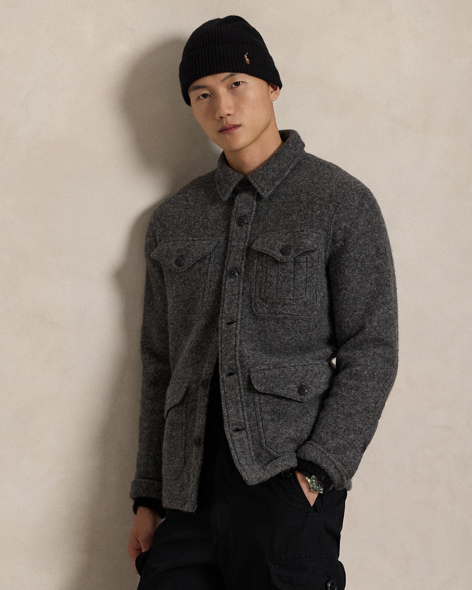 Ralph Lauren Felted WoolBlend Thicket Jacket