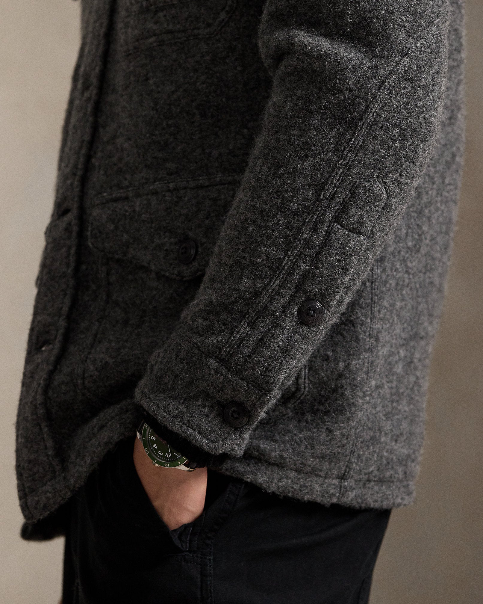 Ralph Lauren Felted WoolBlend Thicket Jacket