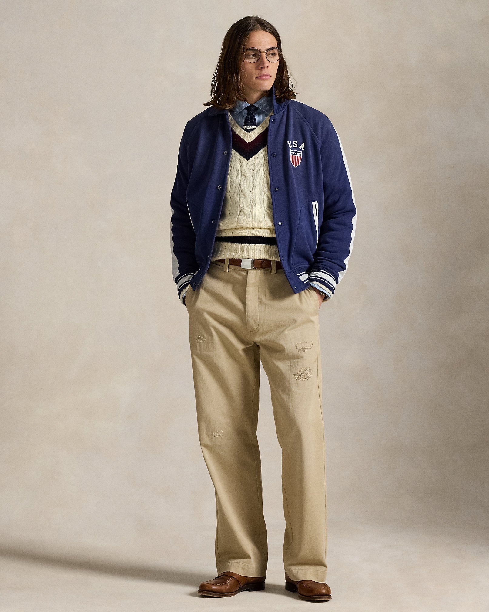 Ralph Lauren Fleece Graphic Jacket