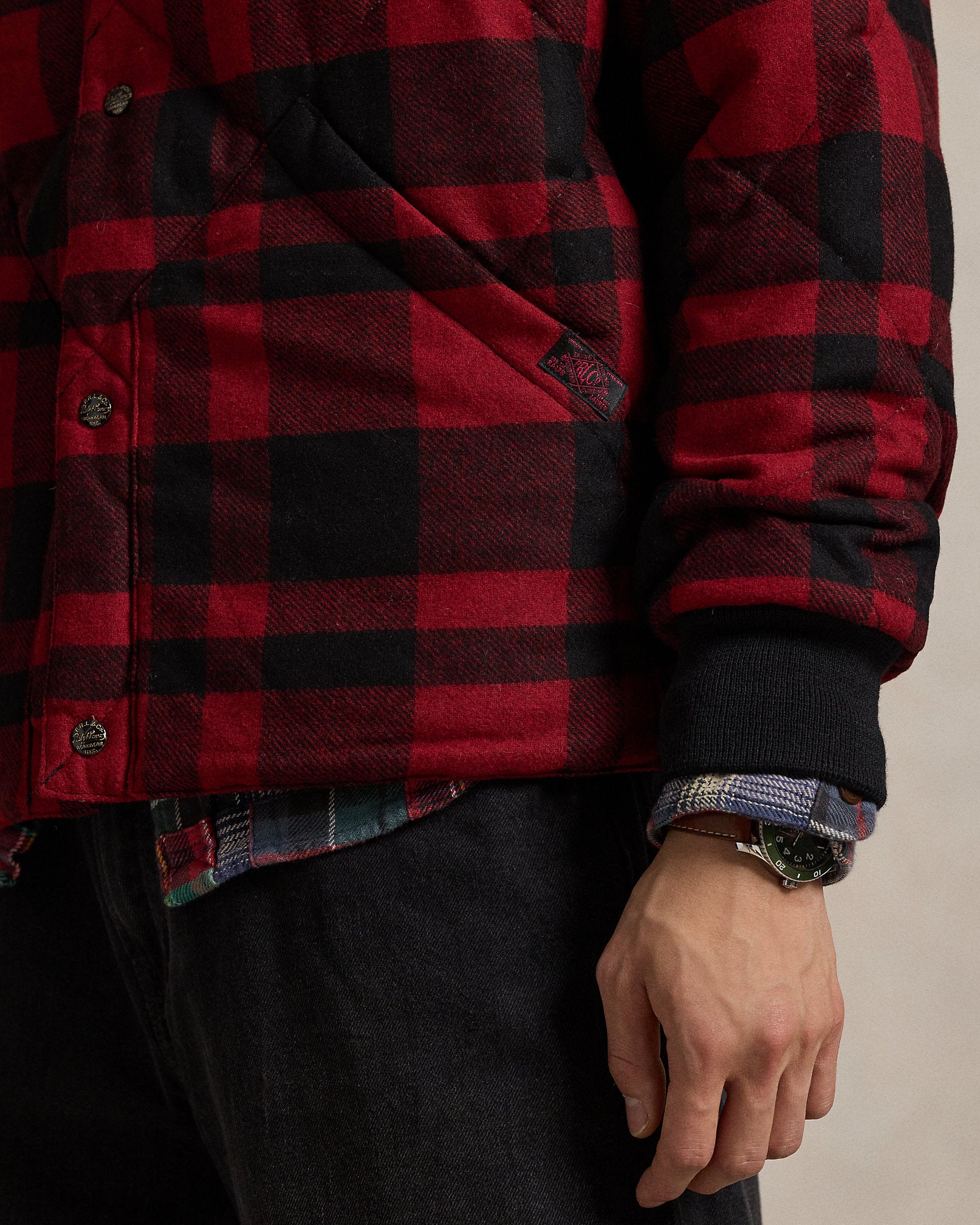 Ralph Lauren Buffalo Check WoolBlend Jacket