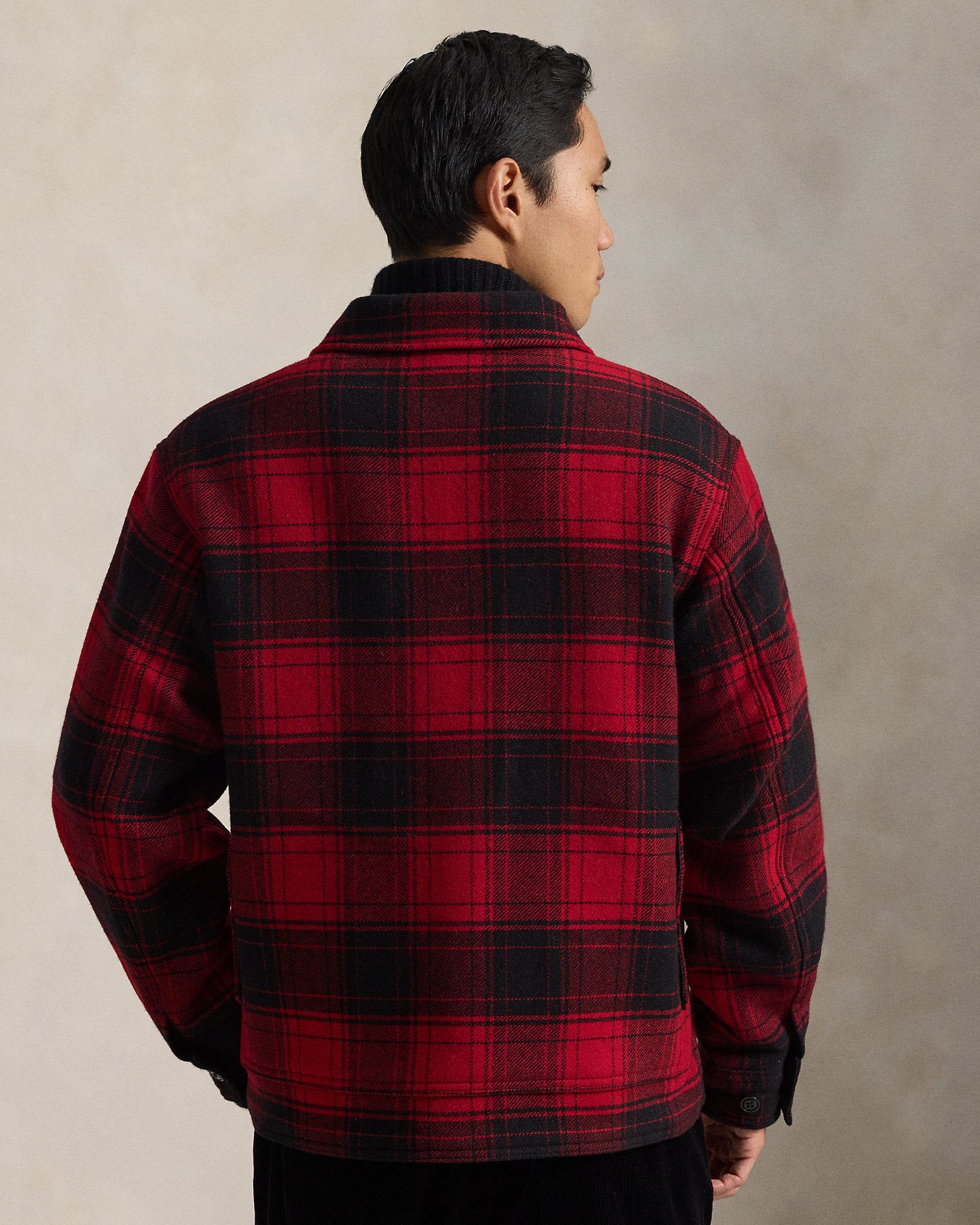 Ralph Lauren Plaid Wool Thicket Jacket