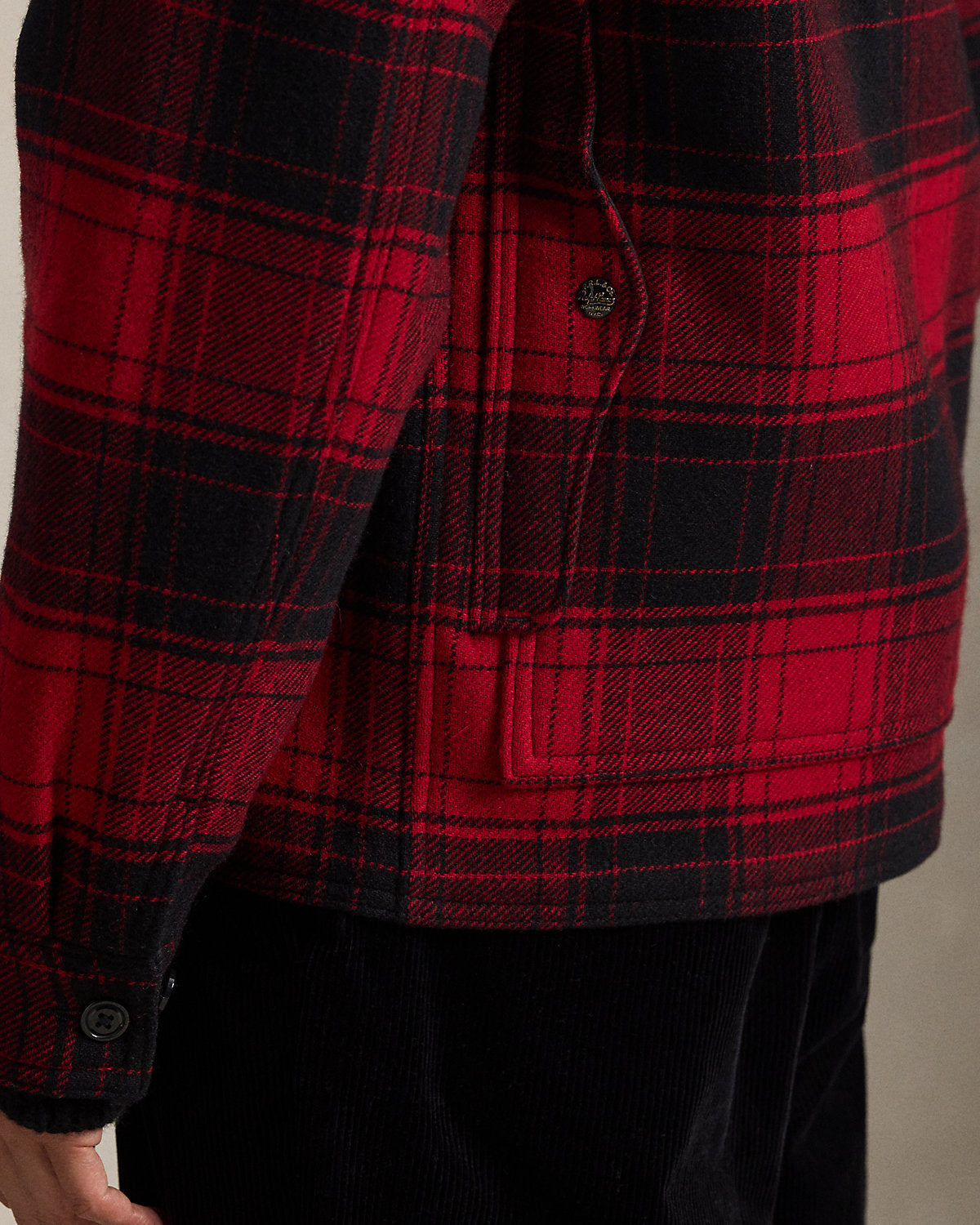 Ralph Lauren Plaid Wool Thicket Jacket