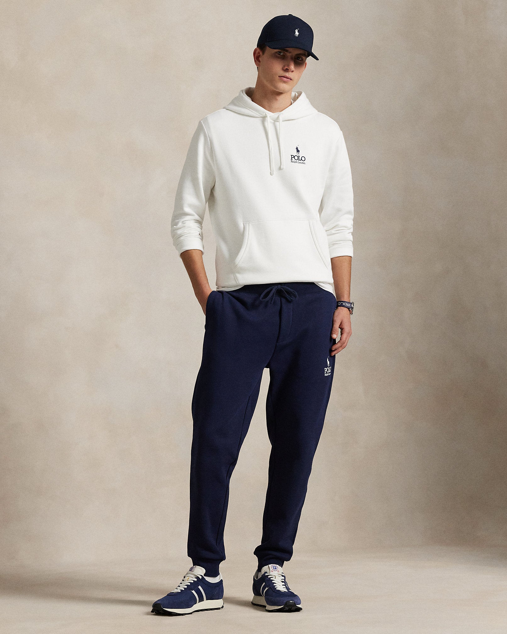Ralph Lauren Logo Fleece Hoodie