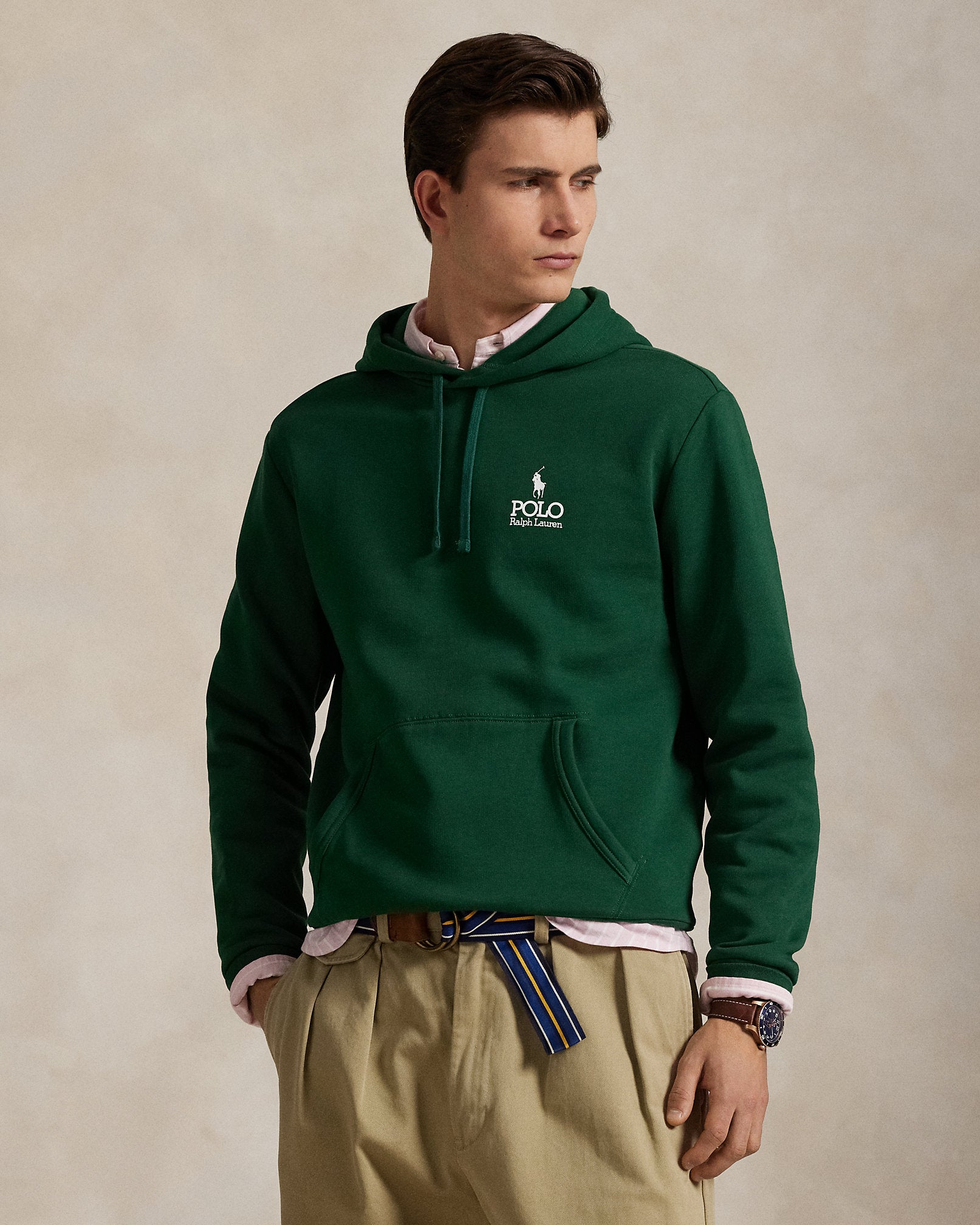 Ralph Lauren Logo Fleece Hoodie