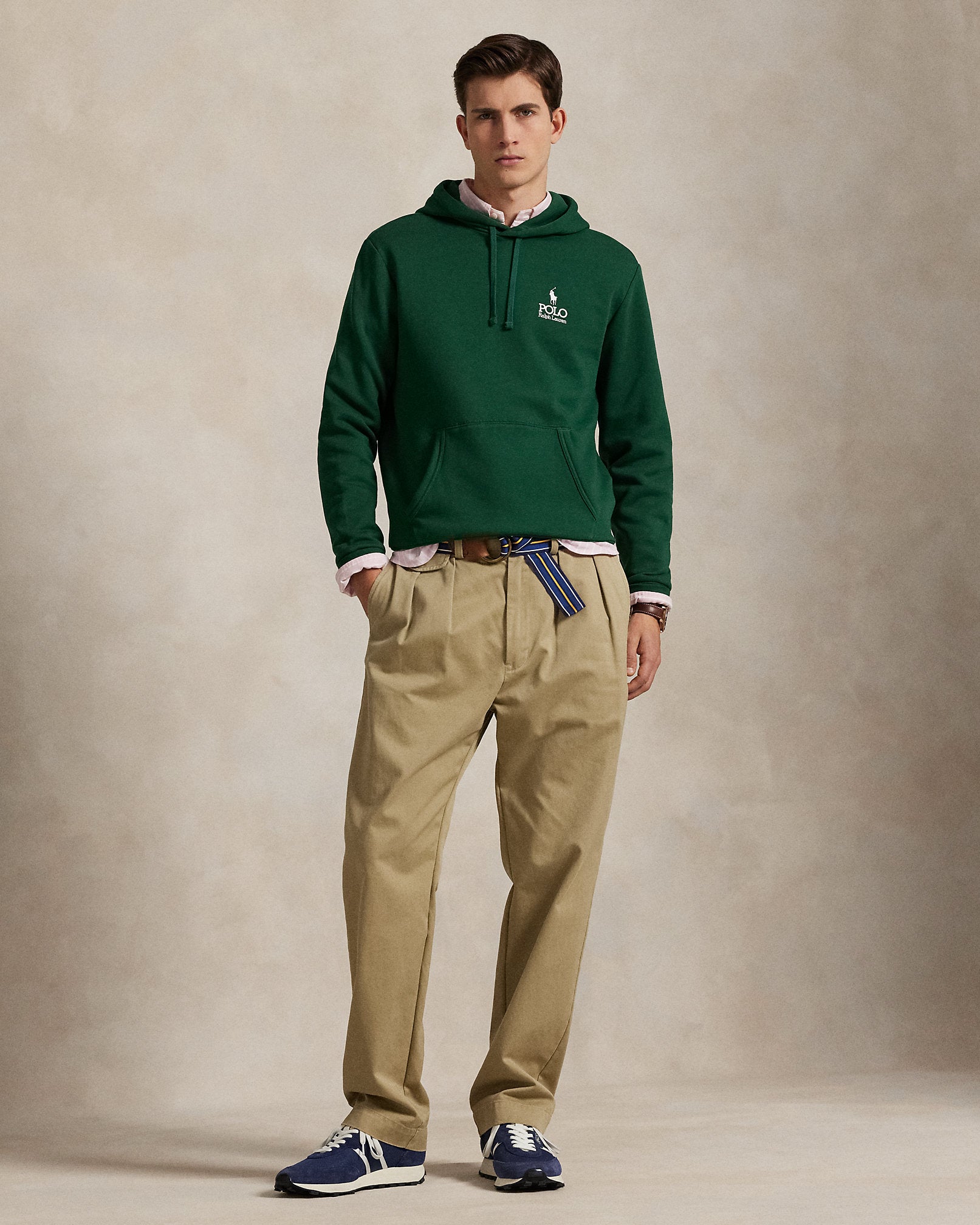 Ralph Lauren Logo Fleece Hoodie