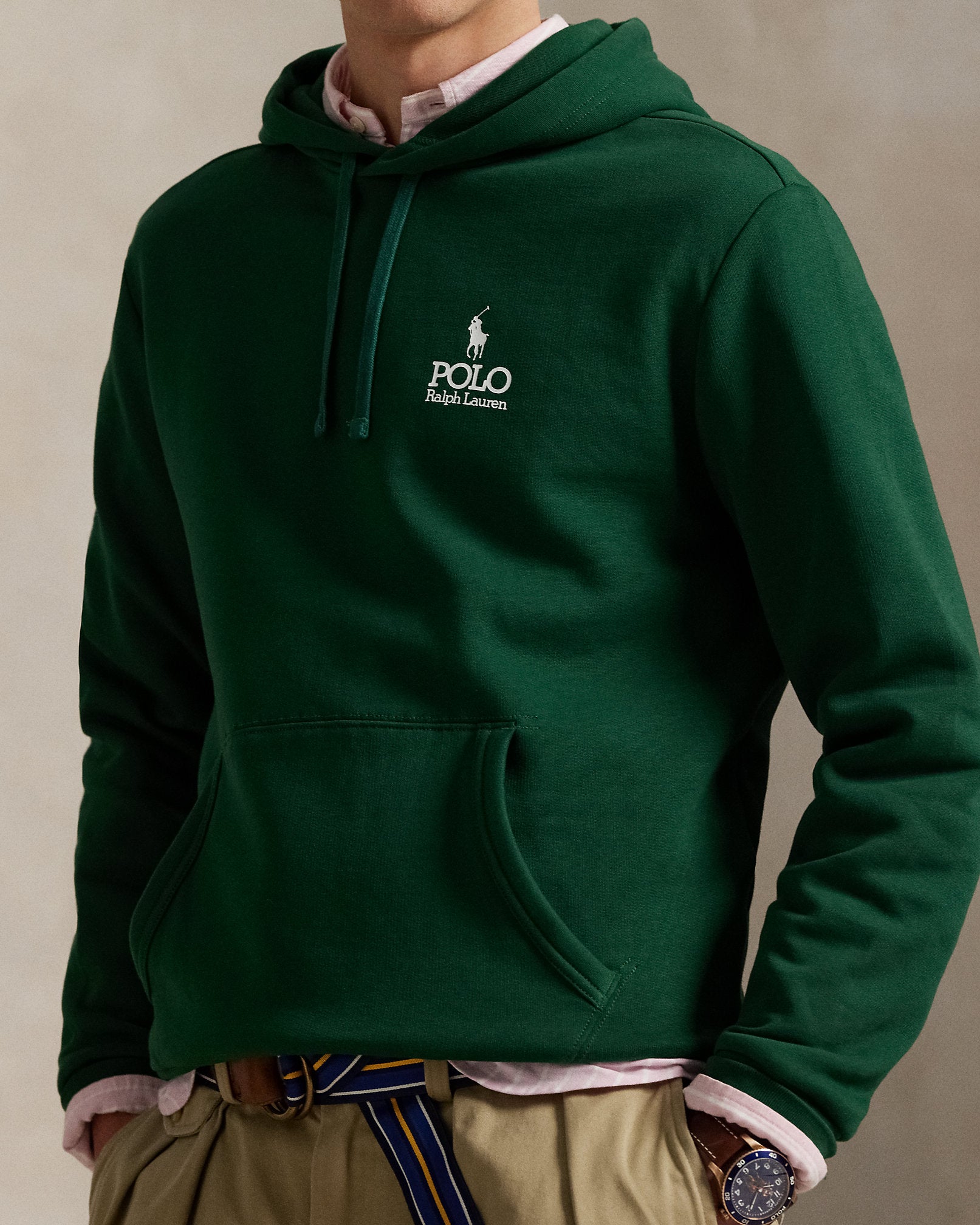 Ralph Lauren Logo Fleece Hoodie