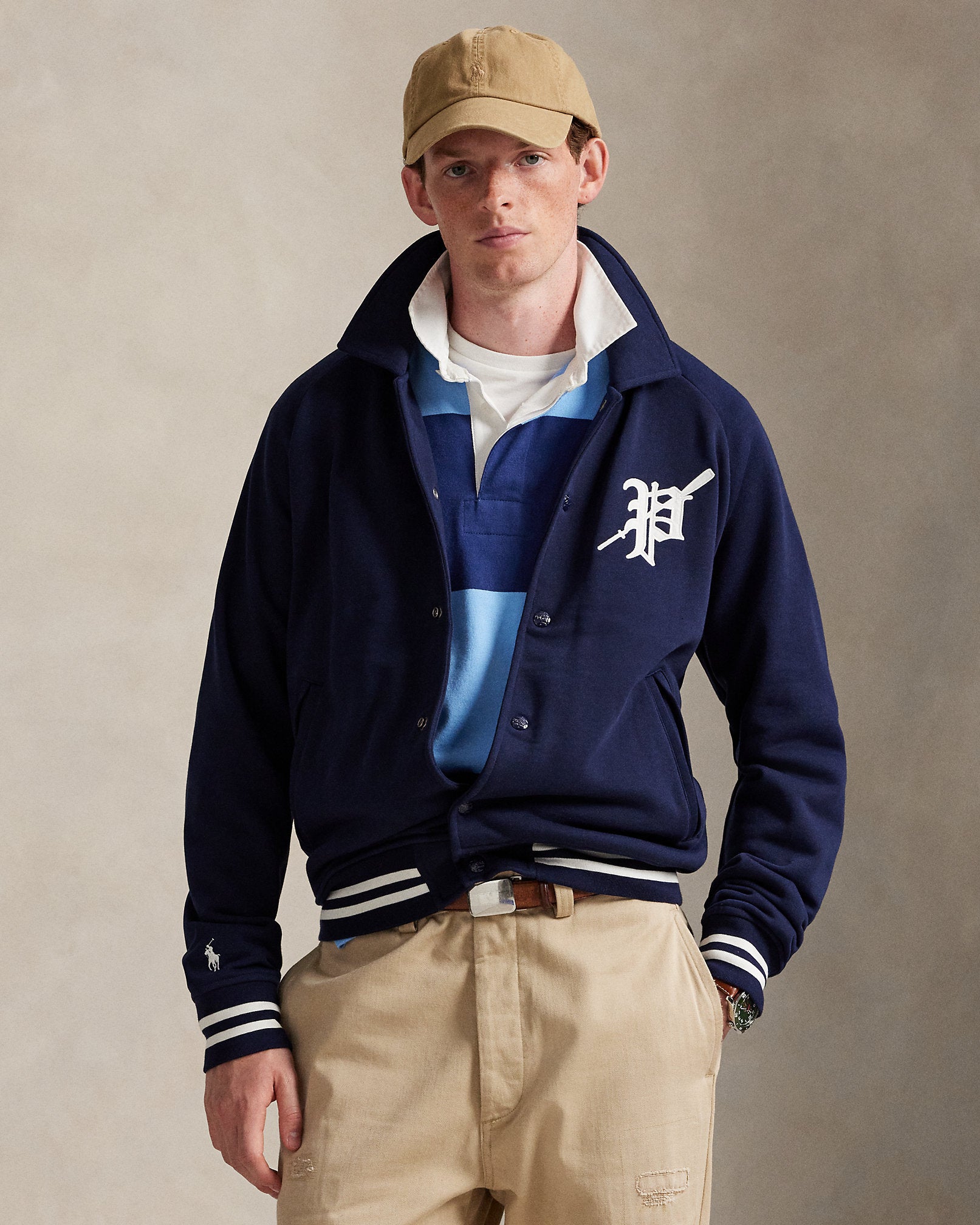 Ralph Lauren Fleece Graphic Jacket