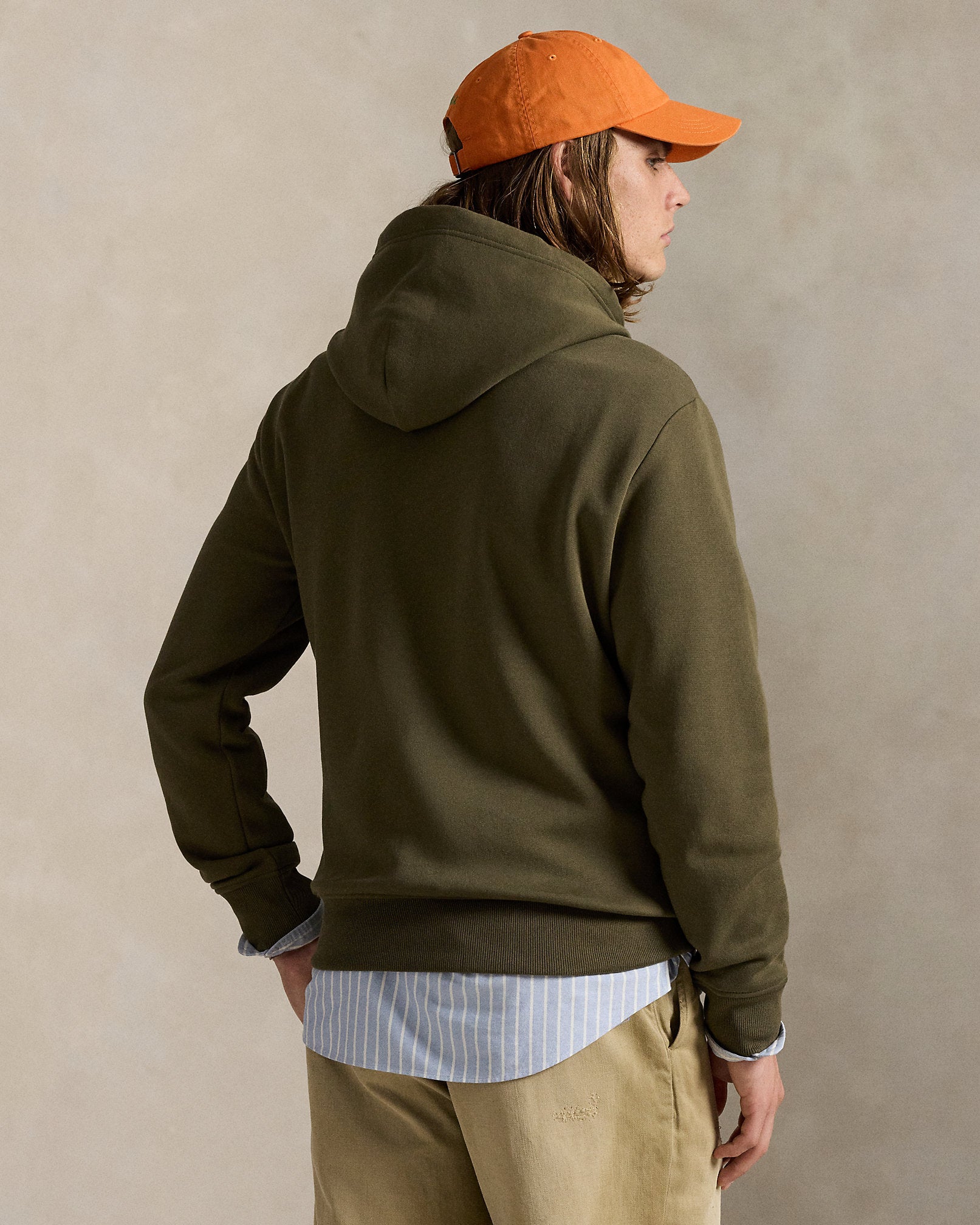 Ralph Lauren Logo Fleece Hoodie