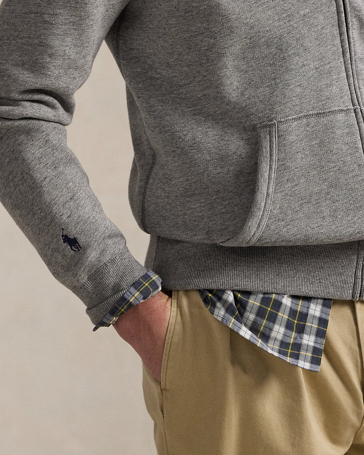 Ralph Lauren Logo Fleece FullZip Hoodie