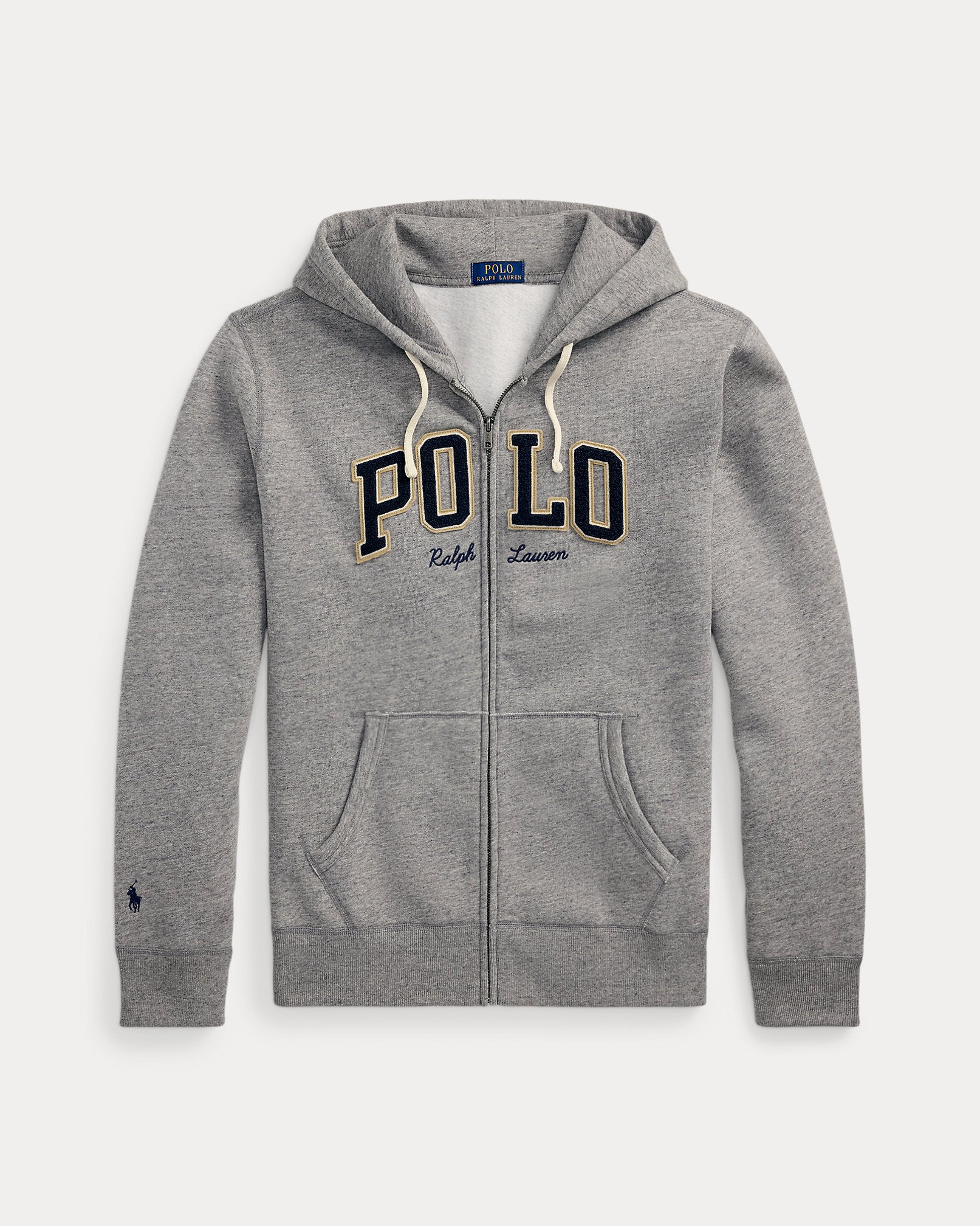 Ralph Lauren Logo Fleece FullZip Hoodie