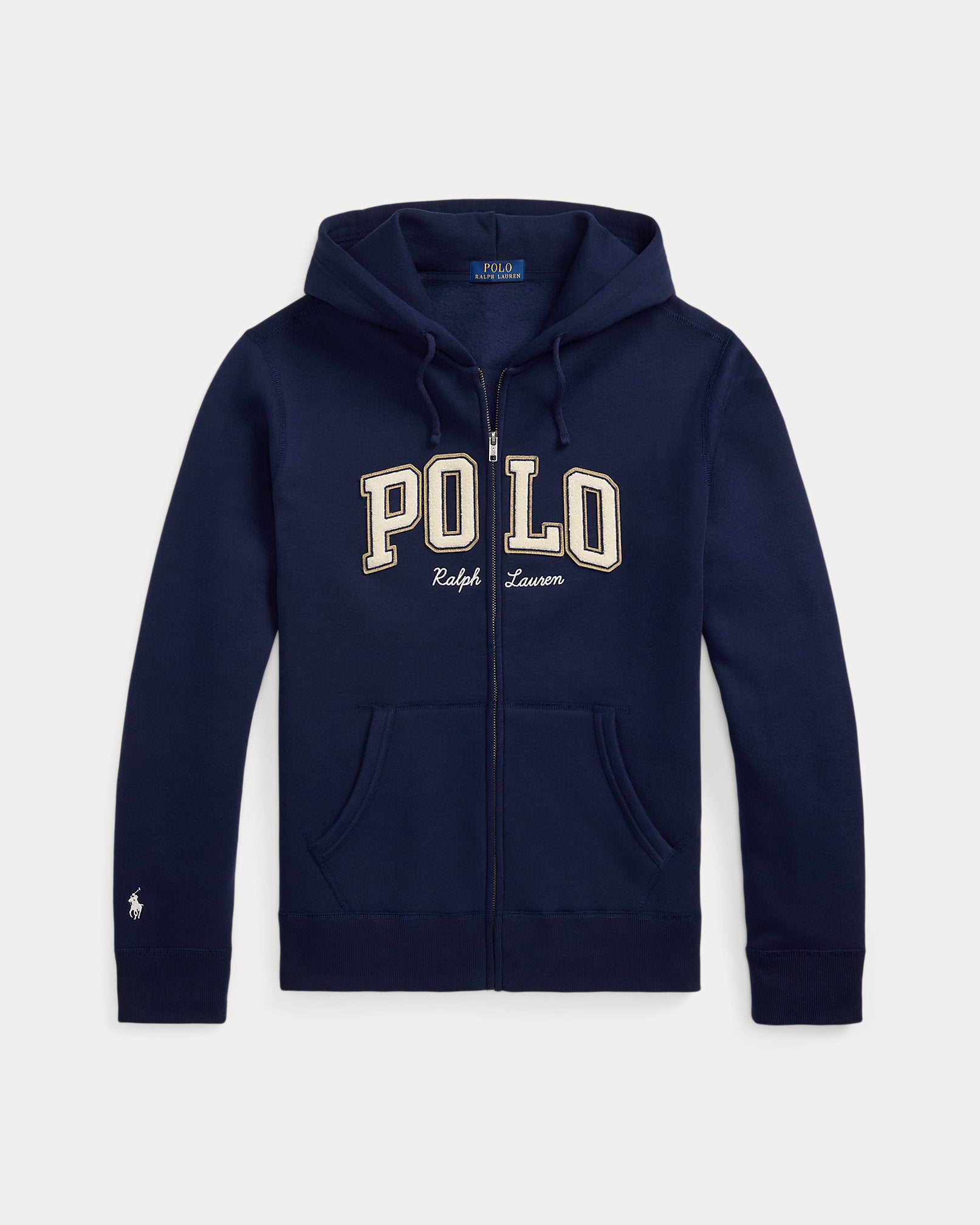 Ralph Lauren Logo Fleece FullZip Hoodie