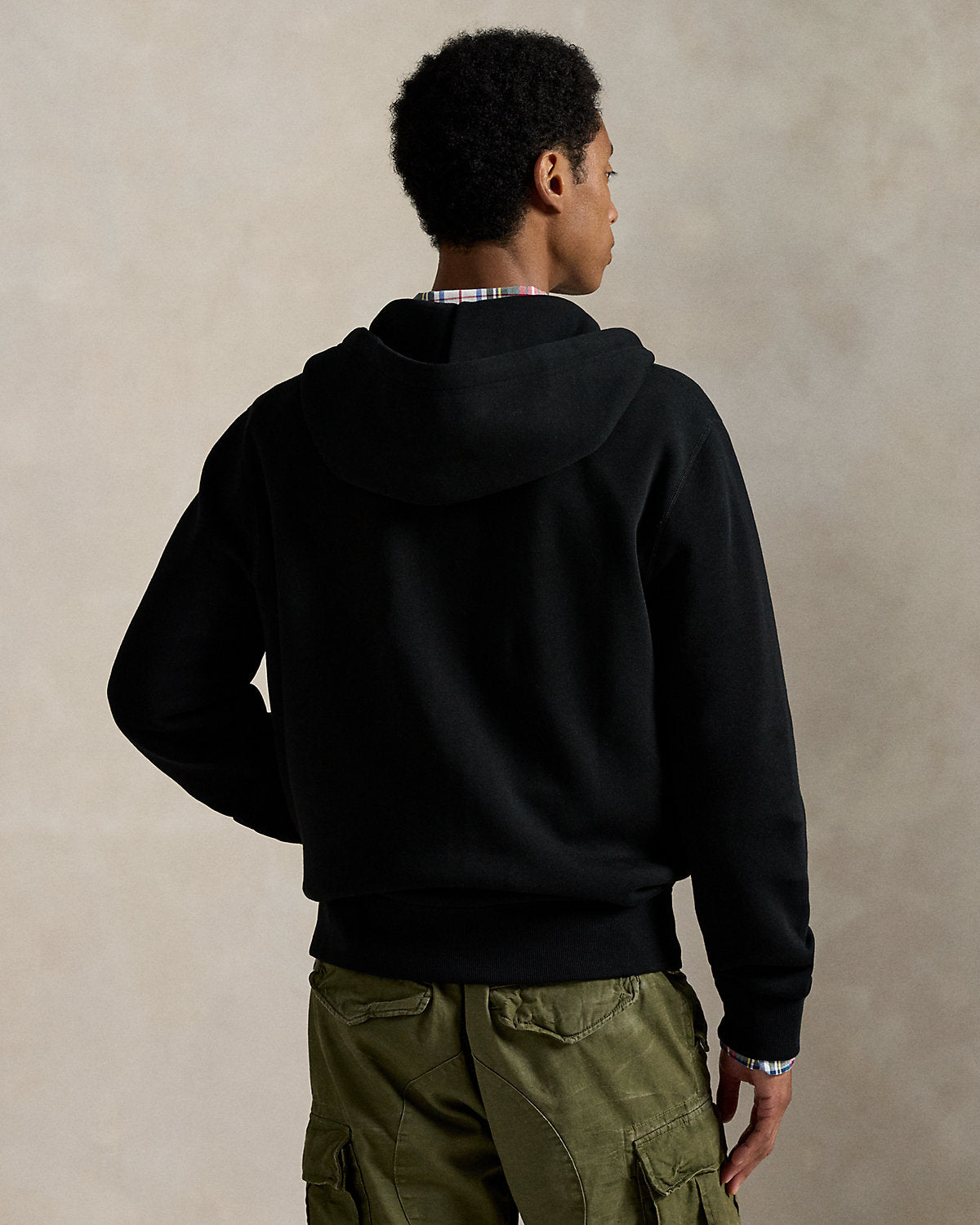 Ralph Lauren Logo Fleece FullZip Hoodie
