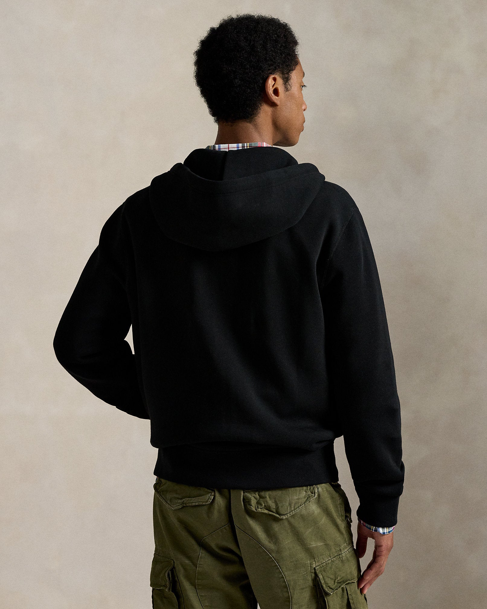 Ralph Lauren Logo Fleece FullZip Hoodie