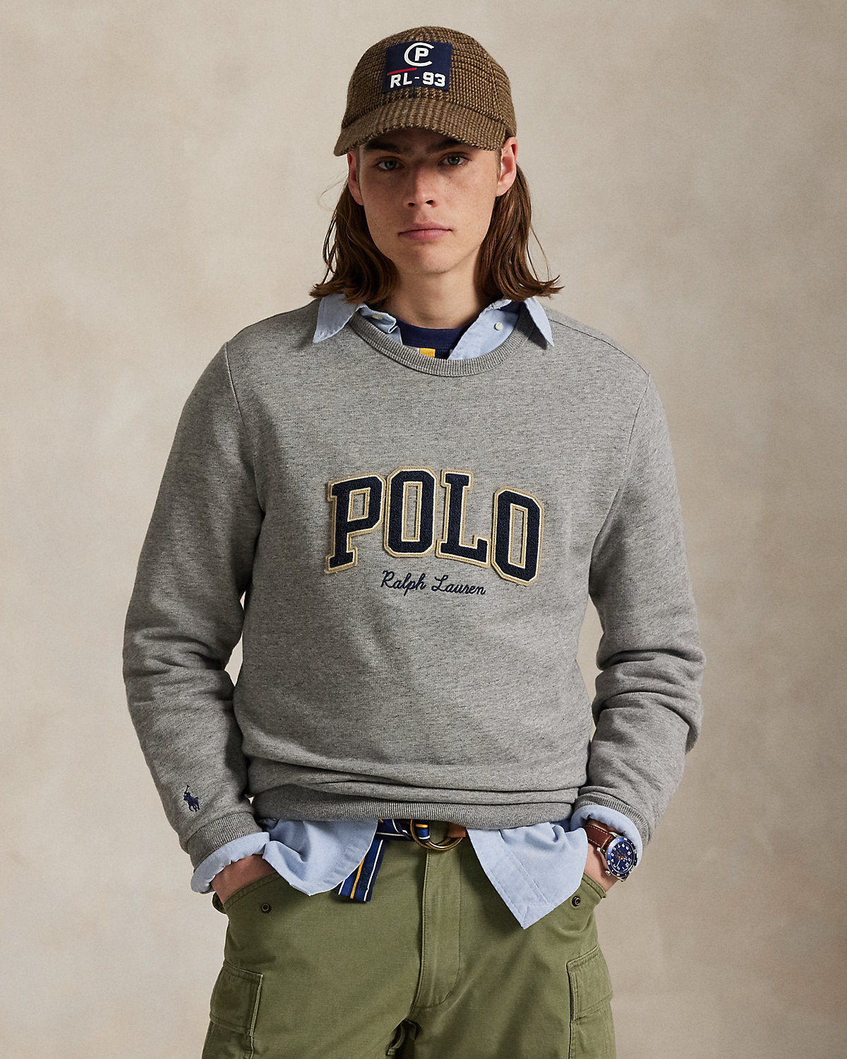 Ralph Lauren Logo Fleece Sweatshirt