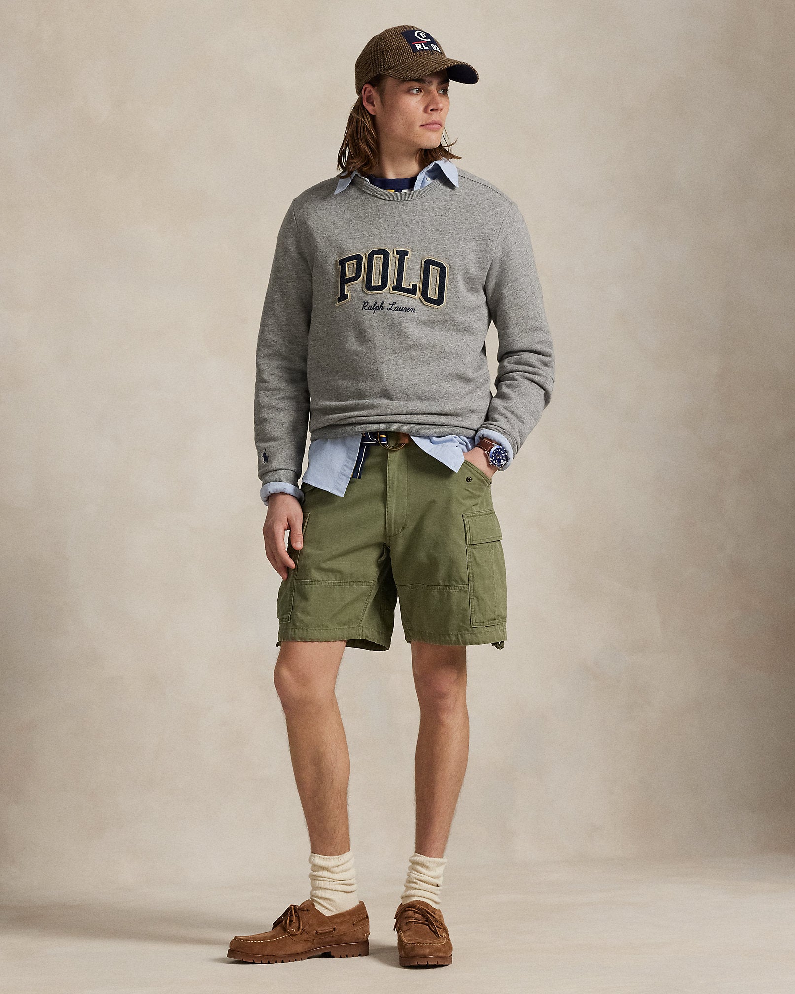 Ralph Lauren Logo Fleece Sweatshirt