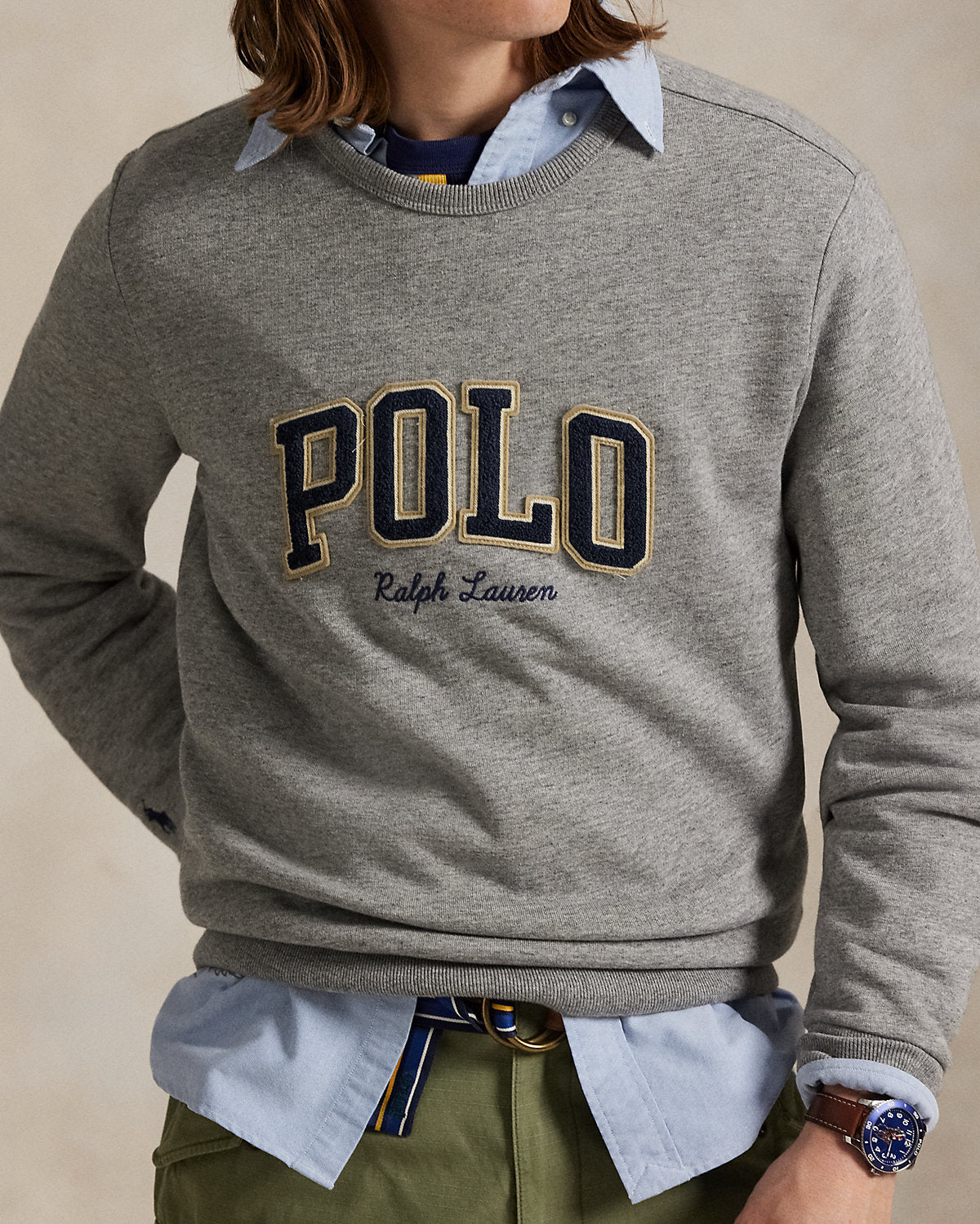 Ralph Lauren Logo Fleece Sweatshirt