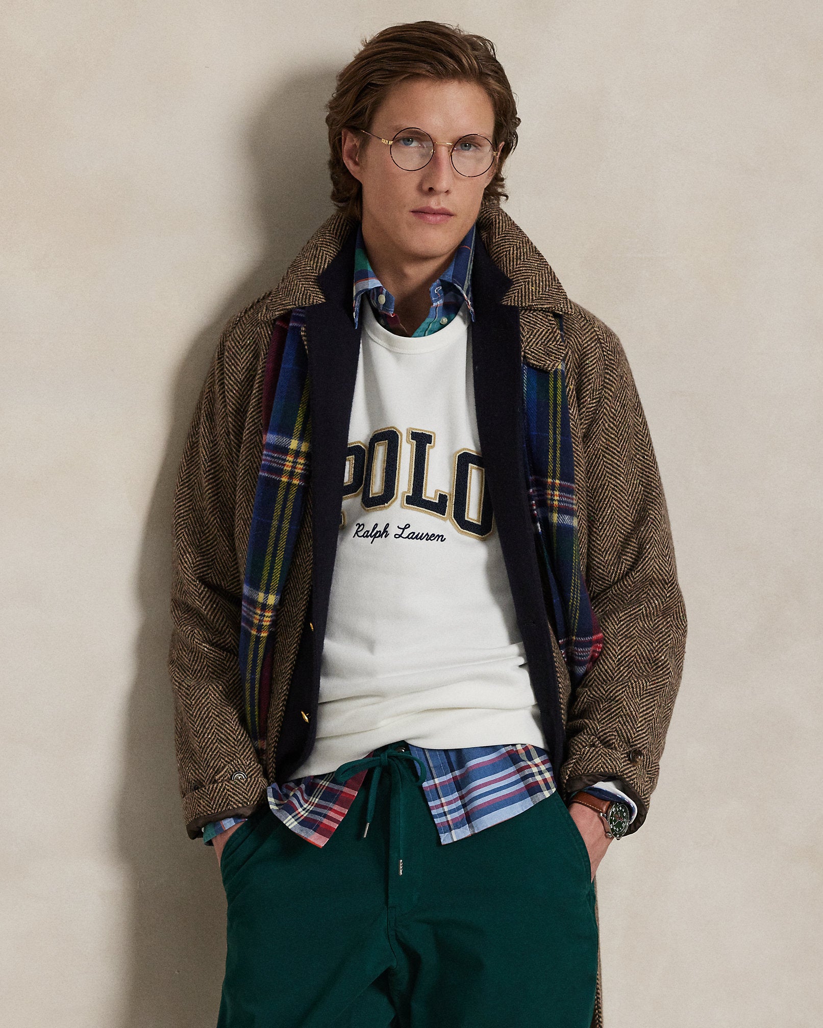 Ralph Lauren Logo Fleece Sweatshirt
