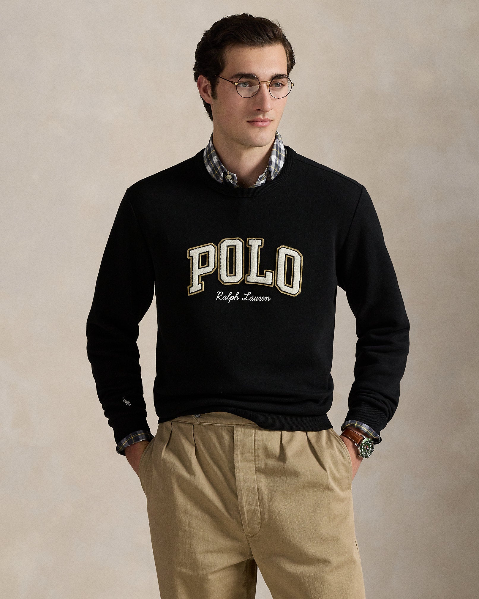 Ralph Lauren Logo Fleece Sweatshirt