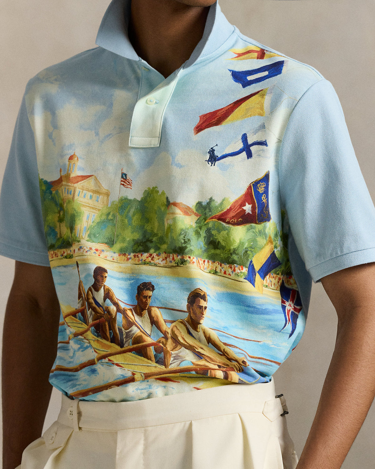 Ralph Lauren Classic Fit Regatta Mesh Polo Shirt