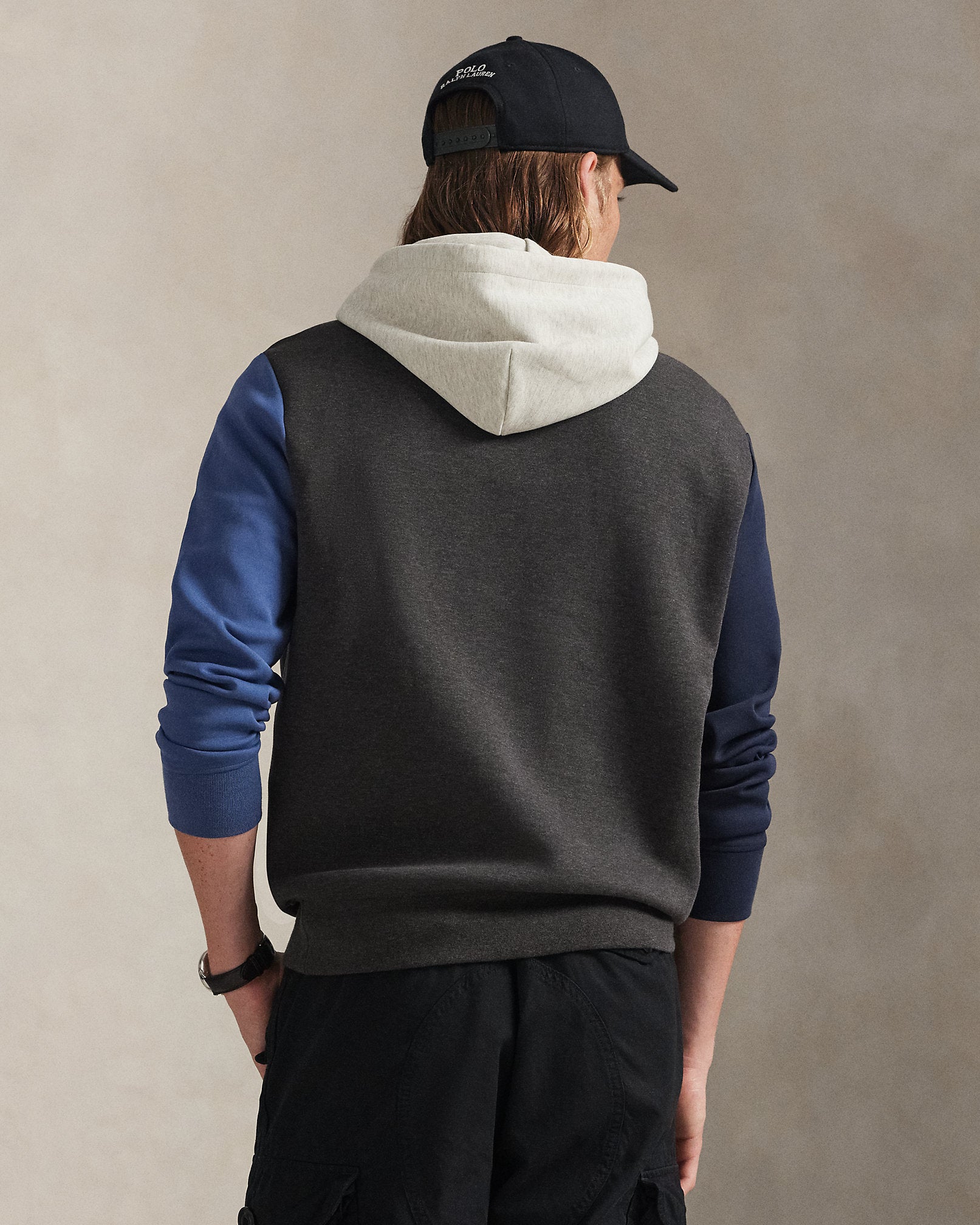 Ralph Lauren Logo DoubleKnit Hoodie