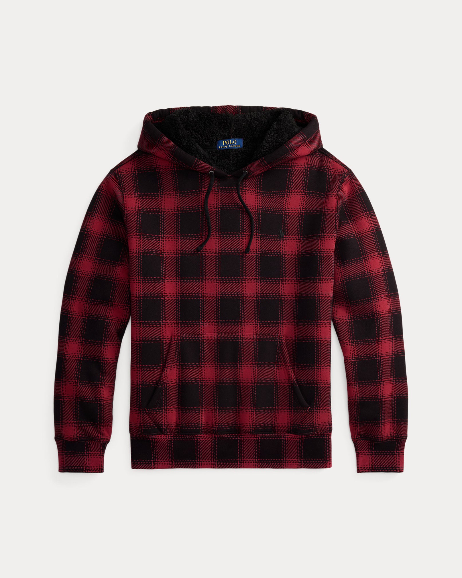 Ralph Lauren Plaid Fleece Hoodie