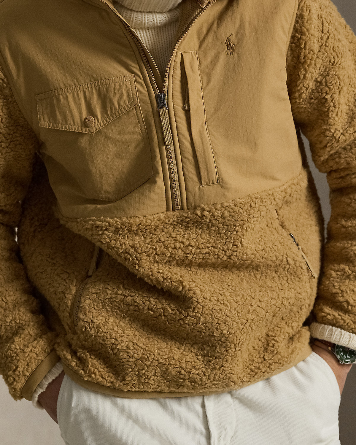 Ralph Lauren Hybrid HalfZip Pullover