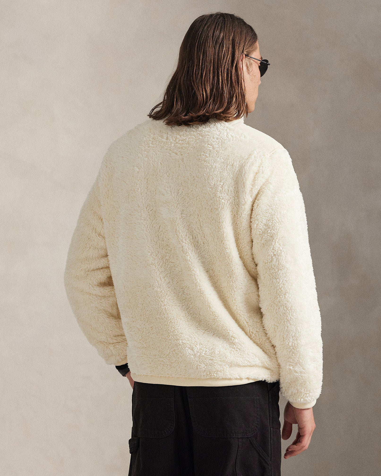Ralph Lauren Curly Pile Fleece Jacket