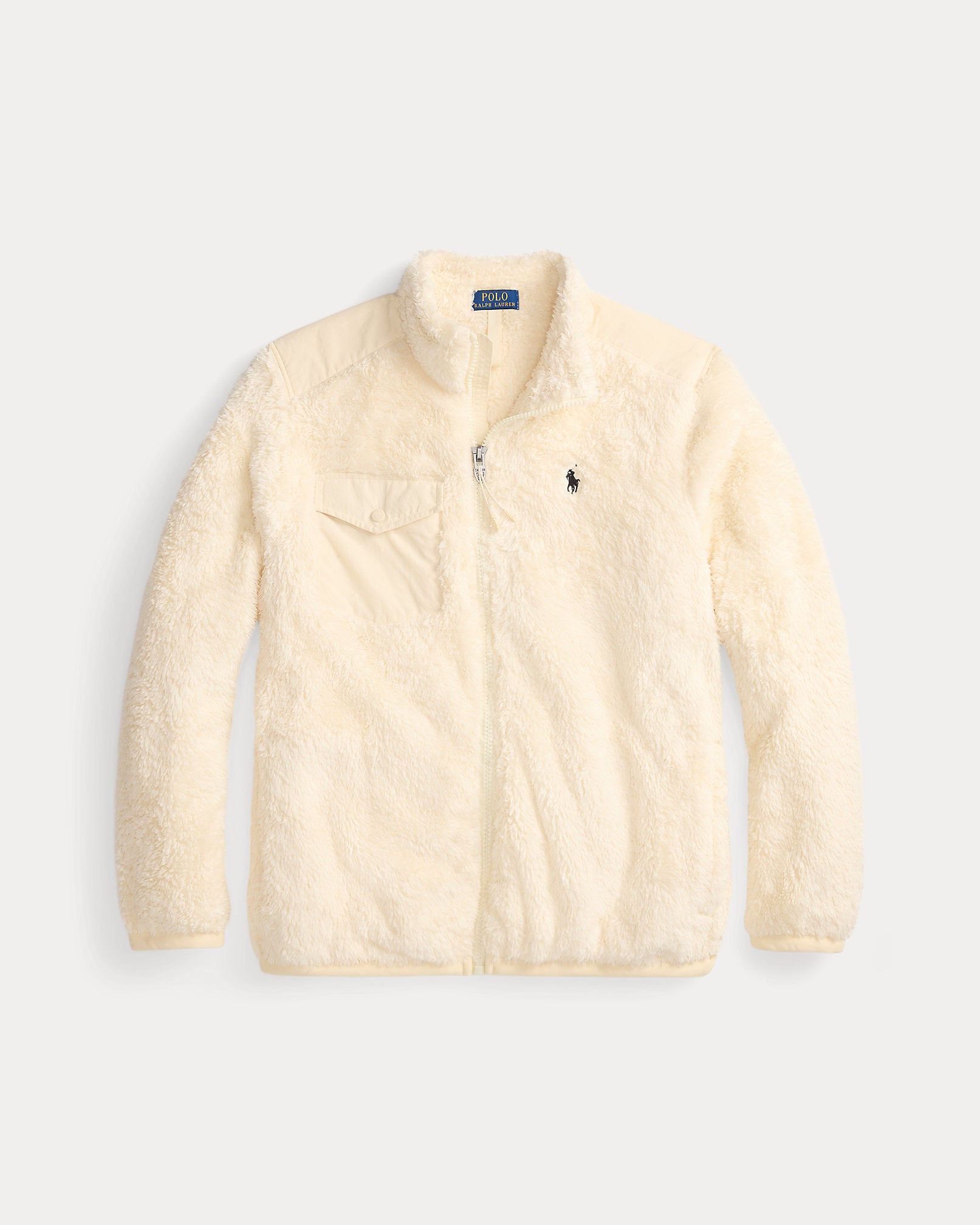 Ralph Lauren Curly Pile Fleece Jacket
