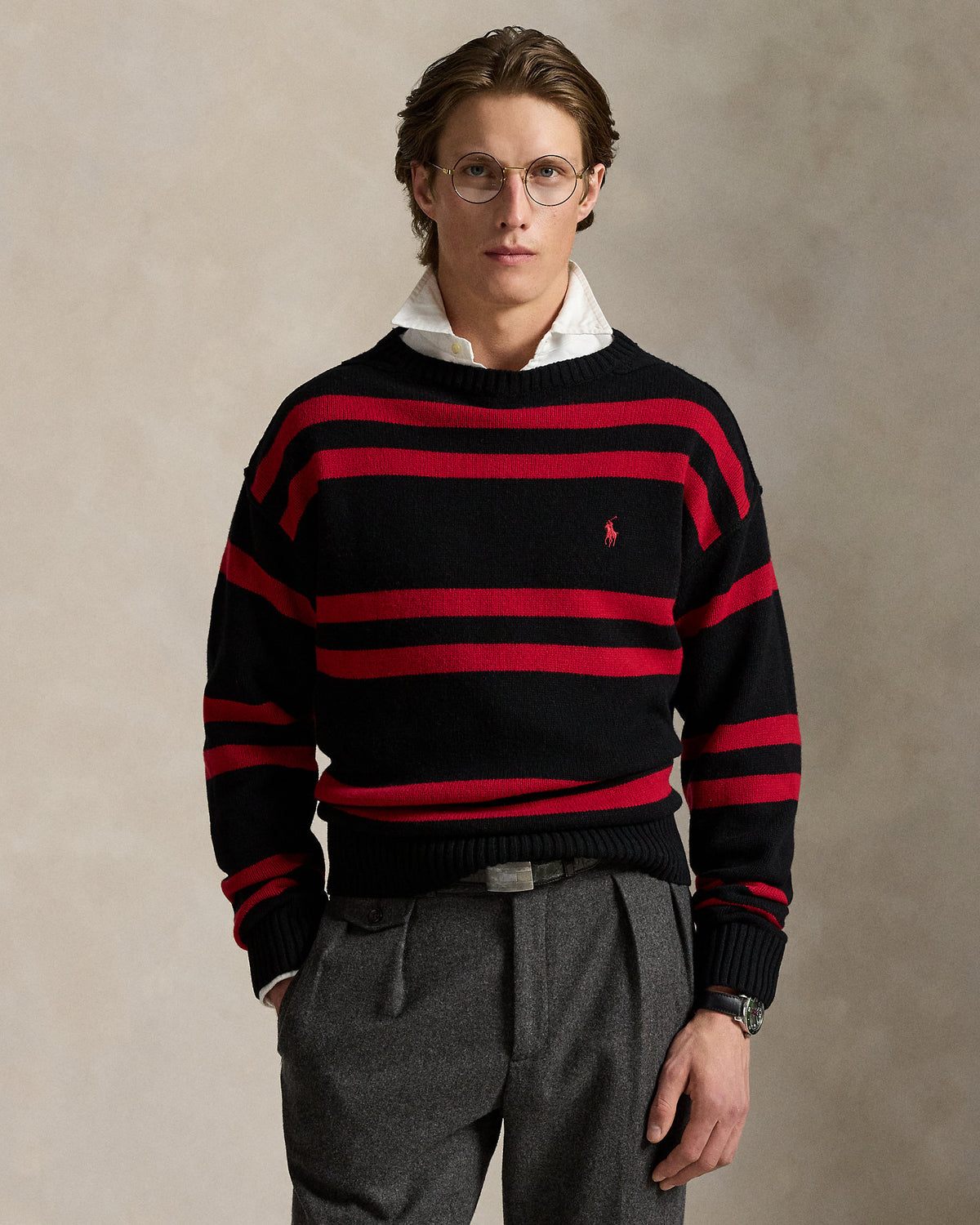 Ralph Lauren Striped Wool Sweater
