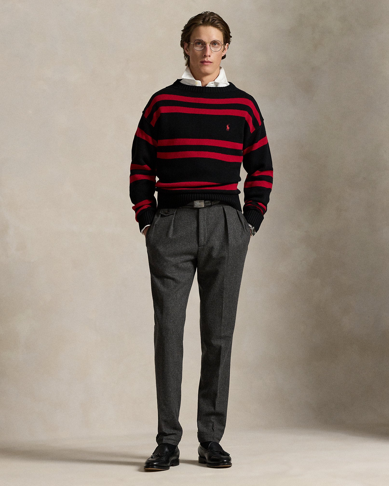 Ralph Lauren Striped Wool Sweater