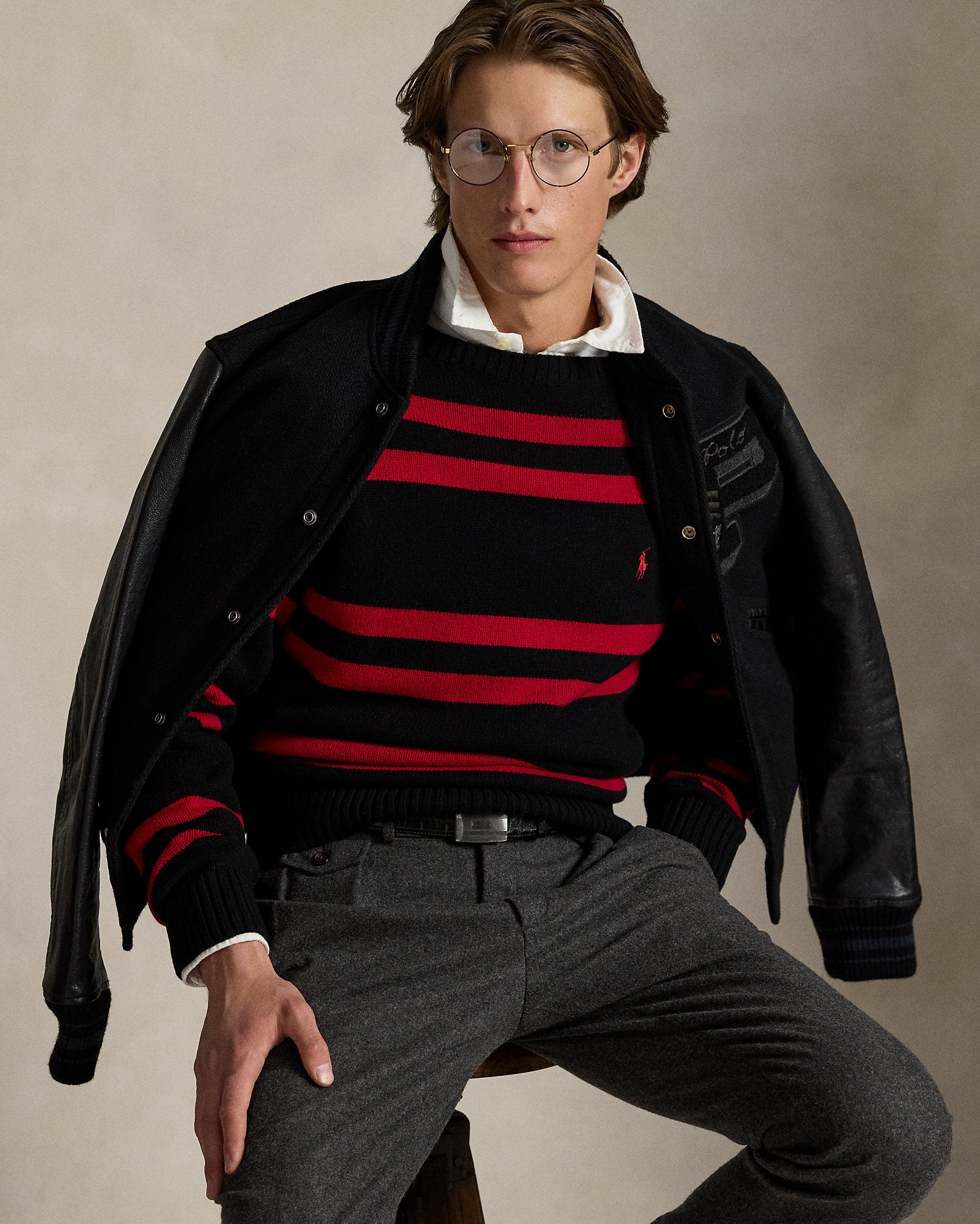 Ralph Lauren Striped Wool Sweater
