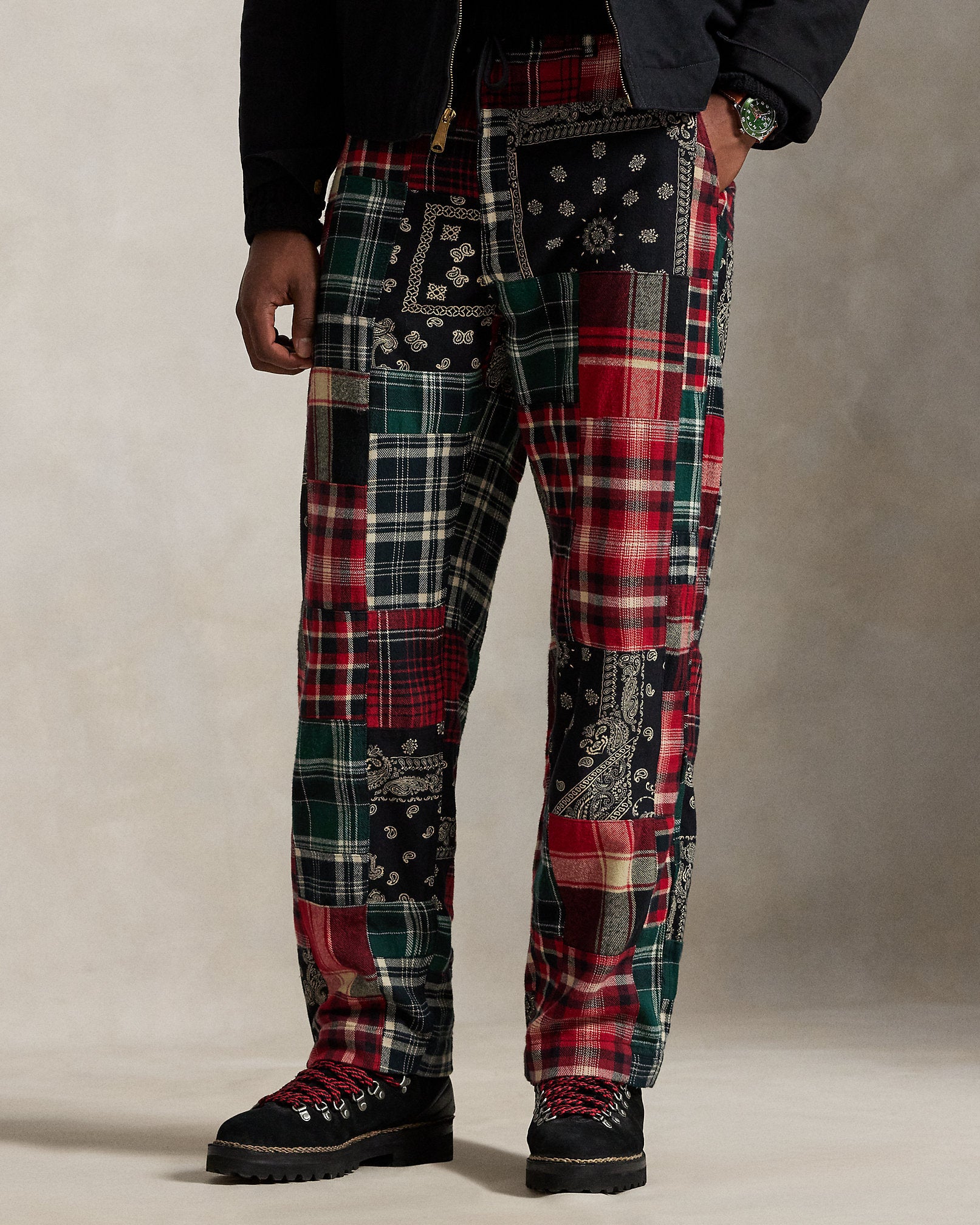 Ralph Lauren Polo Prepster Patchwork Easy Pant