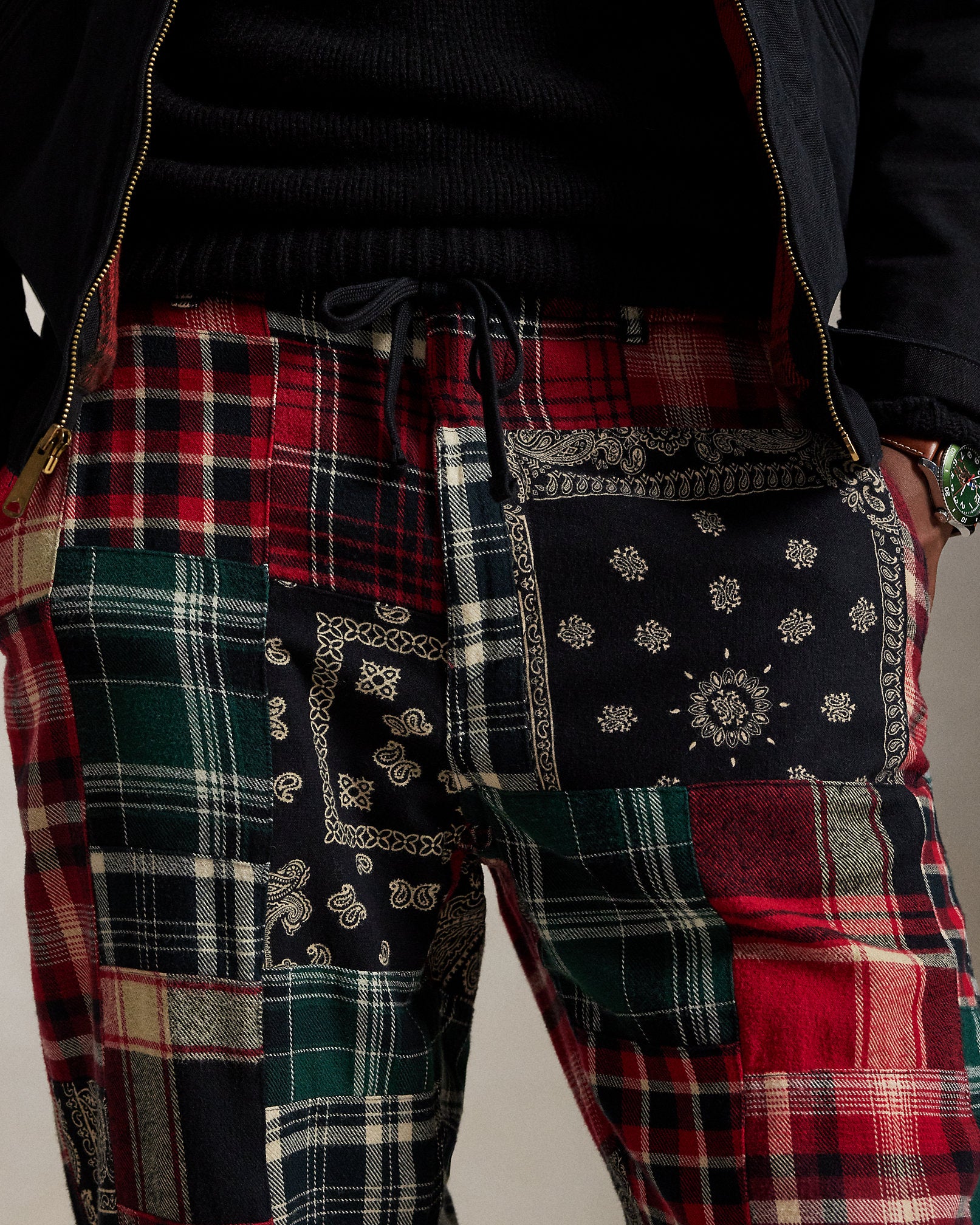 Ralph Lauren Polo Prepster Patchwork Easy Pant