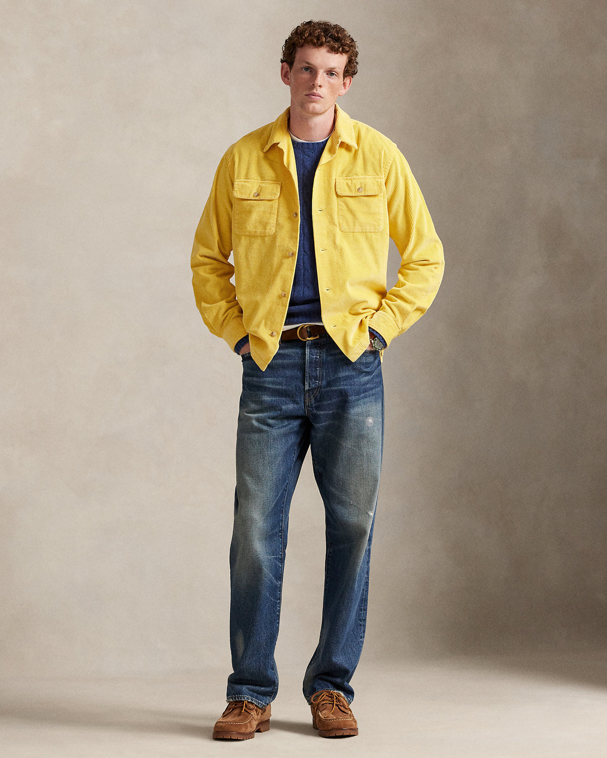 Ralph Lauren Classic Fit Corduroy Camp Shirt