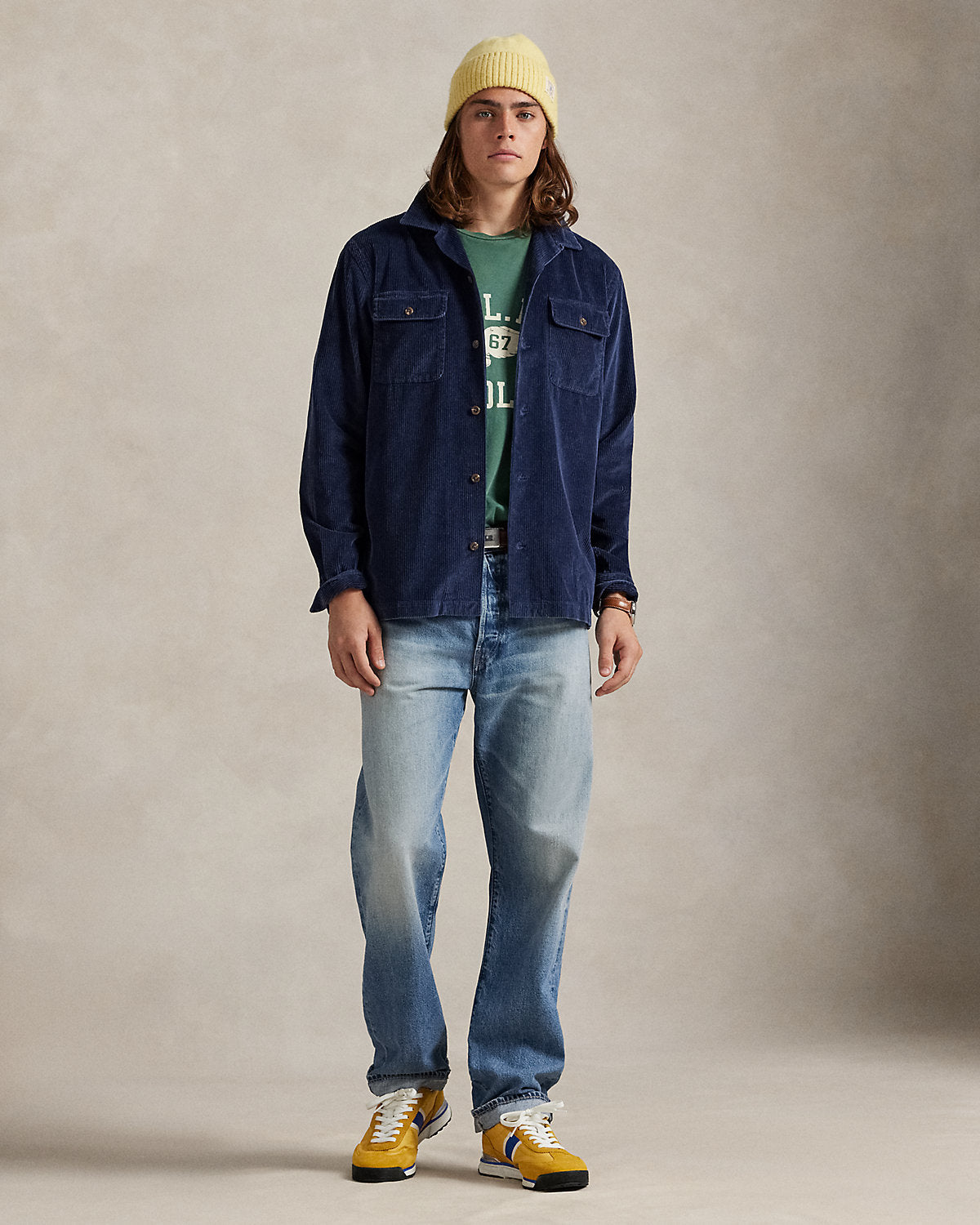 Ralph Lauren Classic Fit Corduroy Camp Shirt
