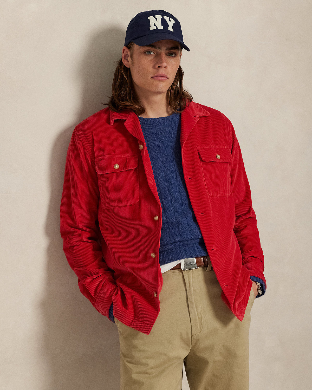 Ralph Lauren Classic Fit Corduroy Camp Shirt