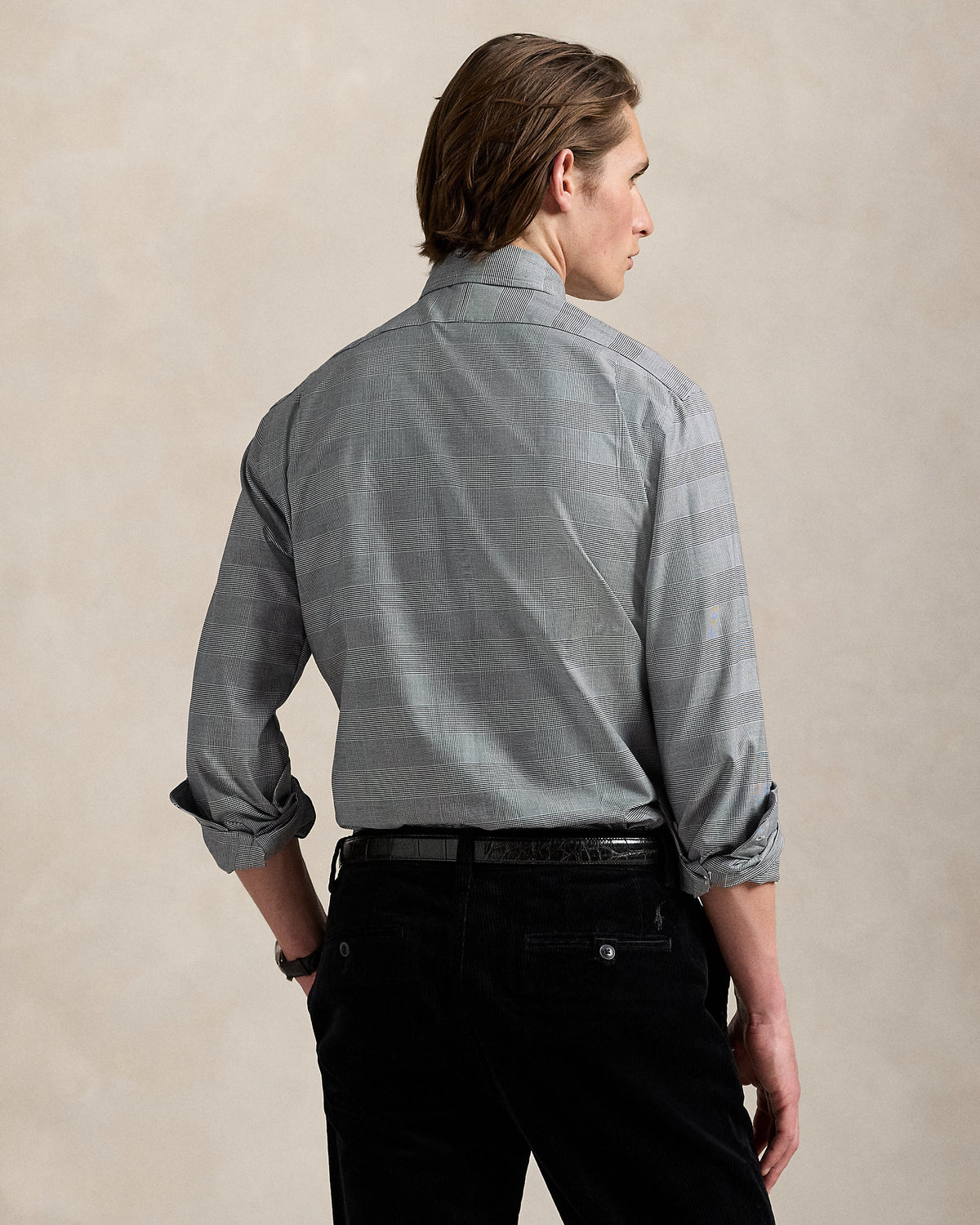 Ralph Lauren Classic Fit Glen Plaid Twill Shirt